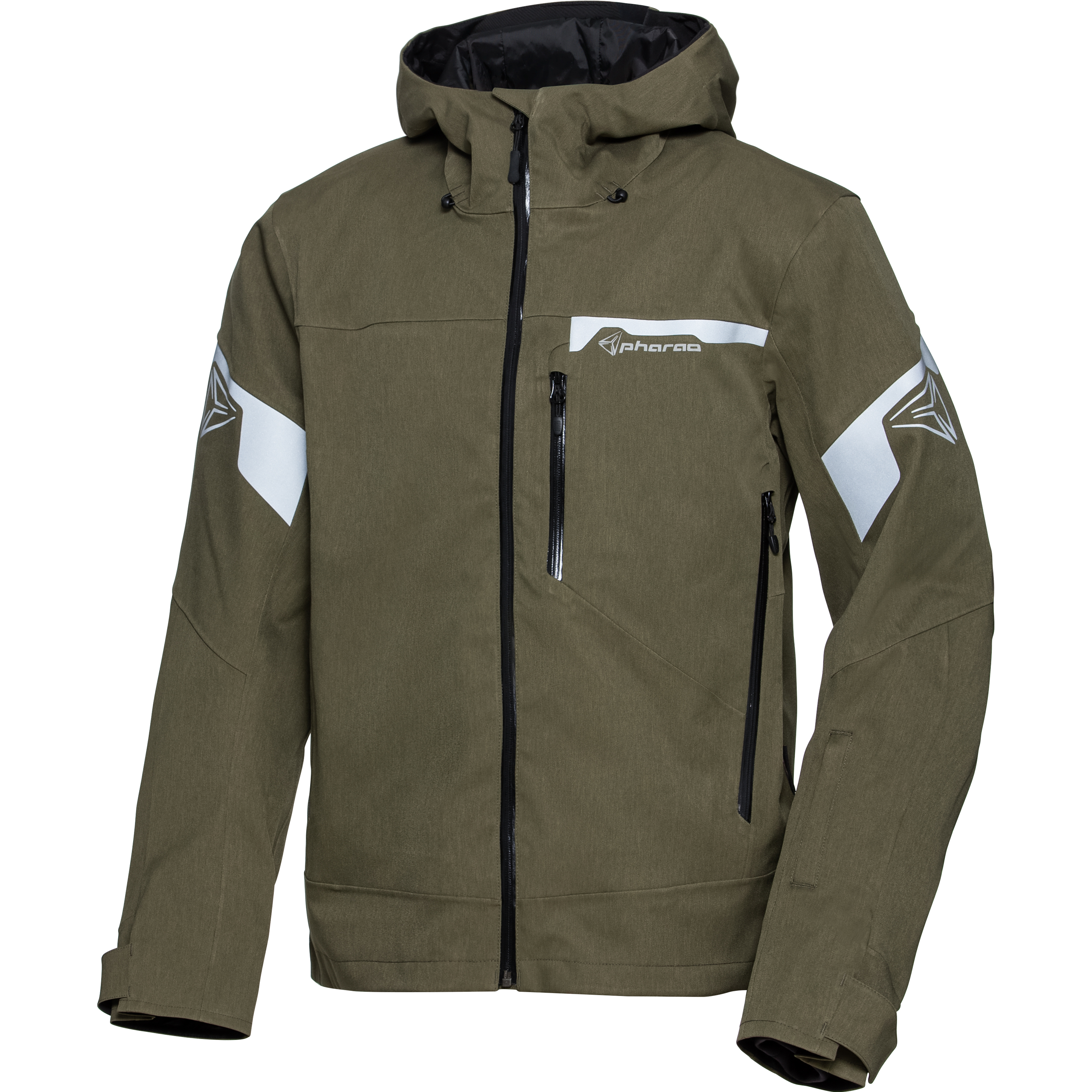 Pharao Sorn WP Textiljacke olive L - Motorradbekleidung - Motorradjacken