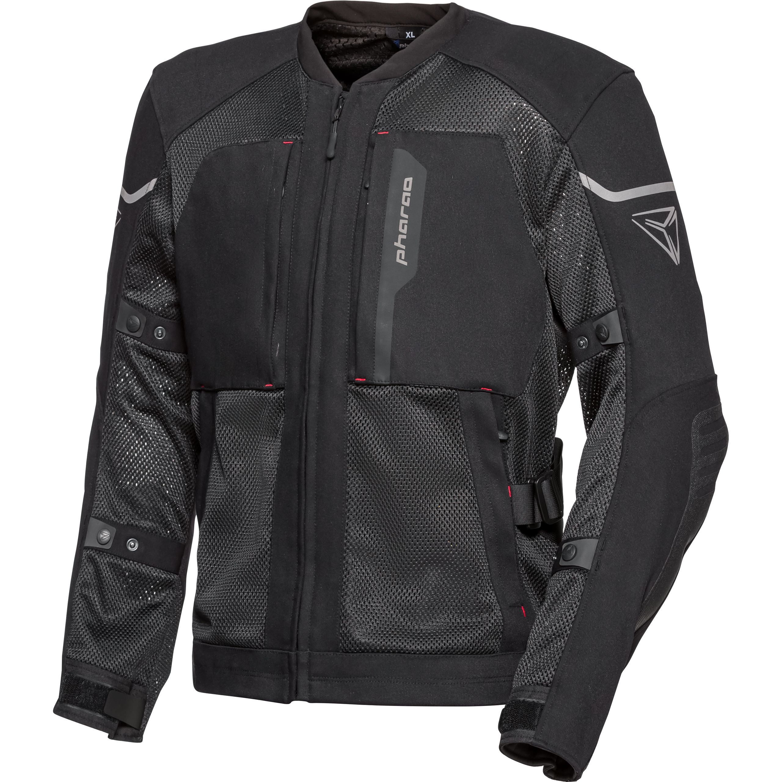 Pharao Treton Hybrid WP Textiljacke schwarz XL - Motorradbekleidung - Motorradjacken