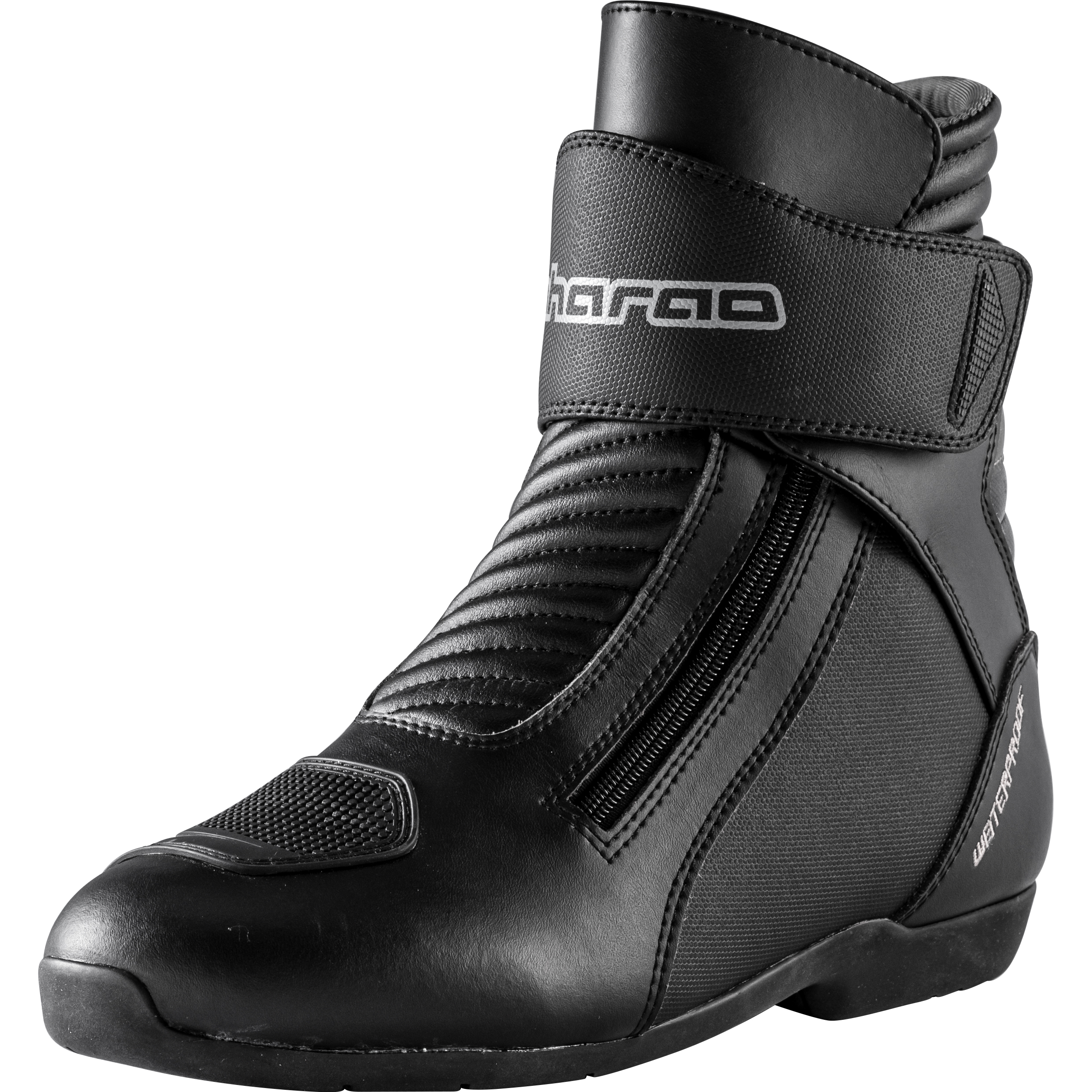 Pharao Trigon WP Motorradstiefel kurz schwarz 38 - Motorradbekleidung - Motorradstiefel & Motorradschuhe