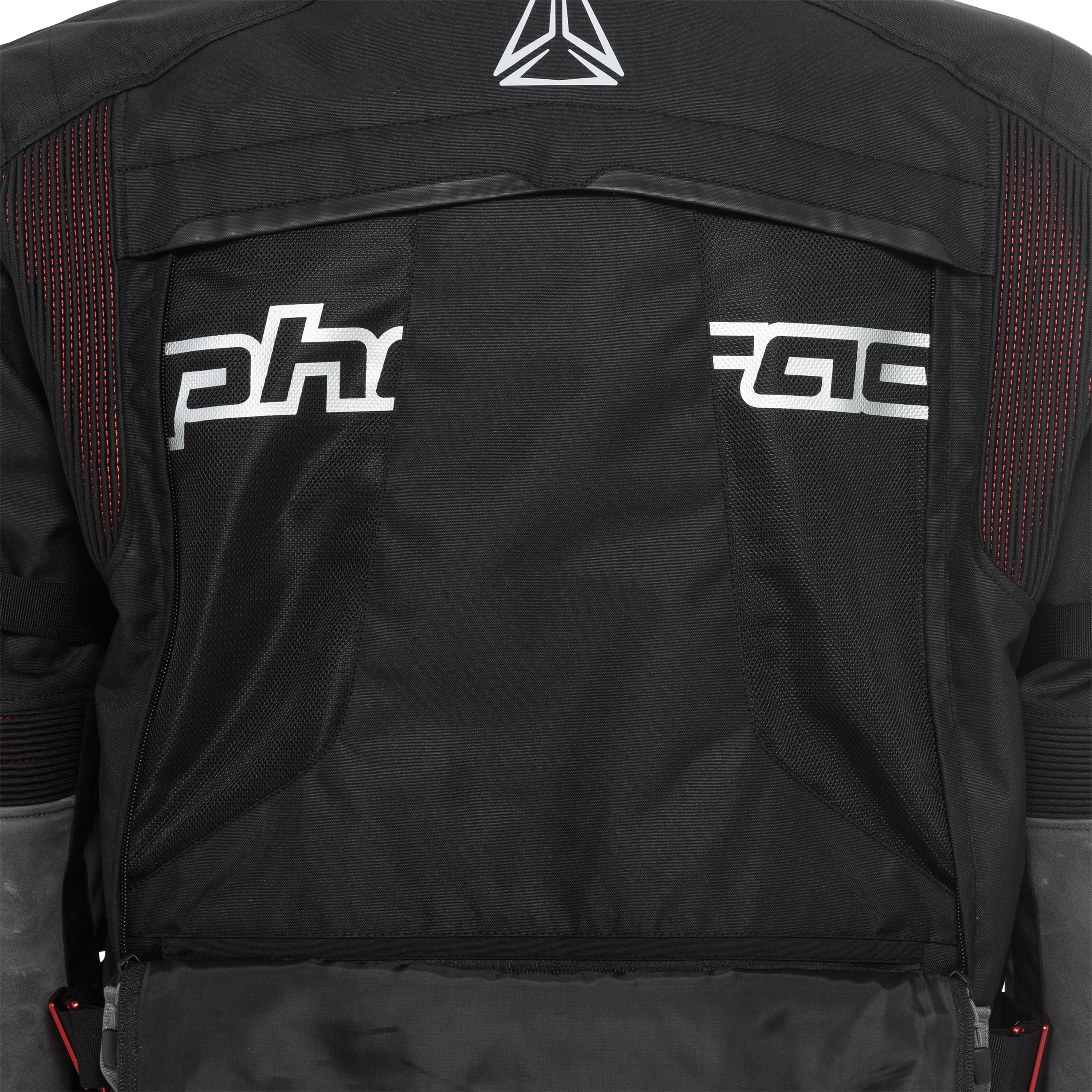 Pharao Tura WP Adv. Textil-/Lederjacke grau/schwarz L - Motorradbekleidung - Motorradjacken