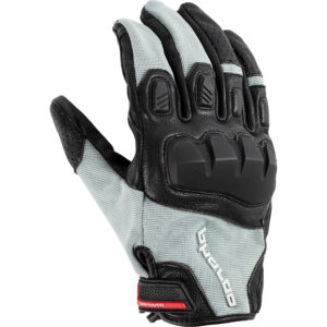 Pharao Yukon Mesh Leder/Textilhandschuh kurz grau 11 - Motorradbekleidung - Touring Motorradbekleidung