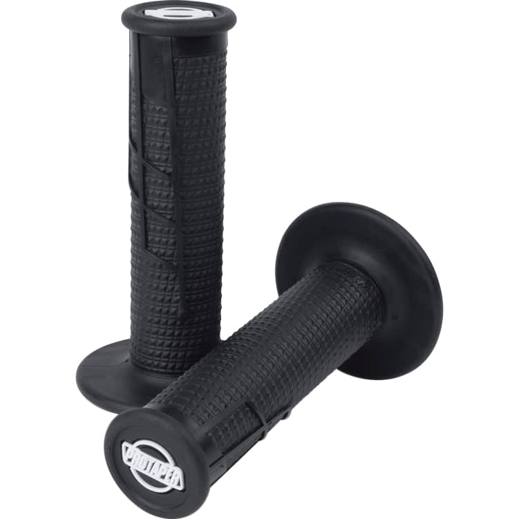 ProTaper Clamp-On Griffe Half Waffle schwarz - Motorradteile & Ersatzteile - Lenker