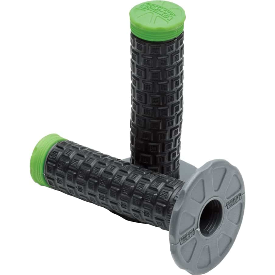 ProTaper Griffgummipaar Pillow Top Lite für 22mm grün/schwarz/grau - Motorradteile & Ersatzteile - Lenker
