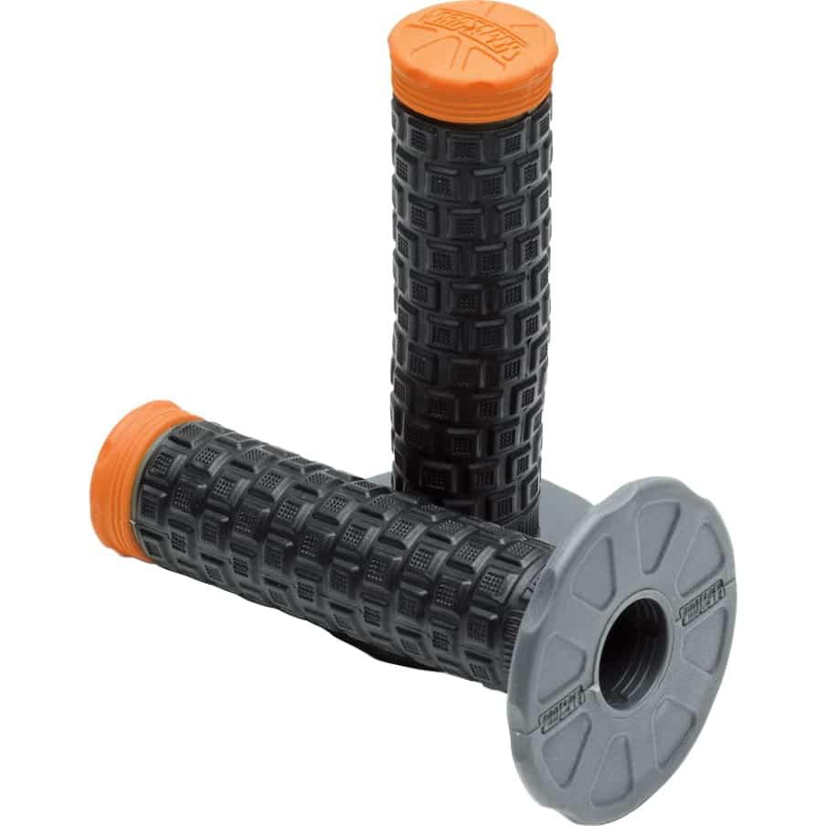ProTaper Griffgummipaar Pillow Top Lite für 22mm orange/schwarz/grau - Motorradteile & Ersatzteile - Lenker