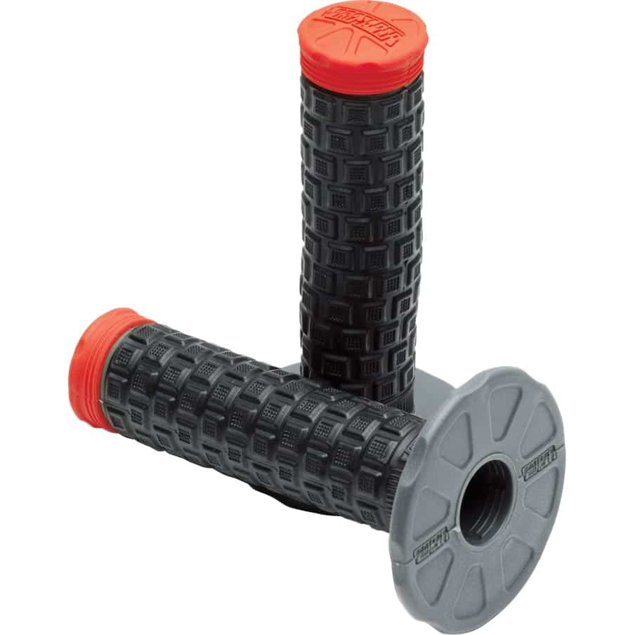 ProTaper Griffgummipaar Pillow Top Lite für 22mm rot/schwarz/grau - Motorradteile & Ersatzteile - Lenker