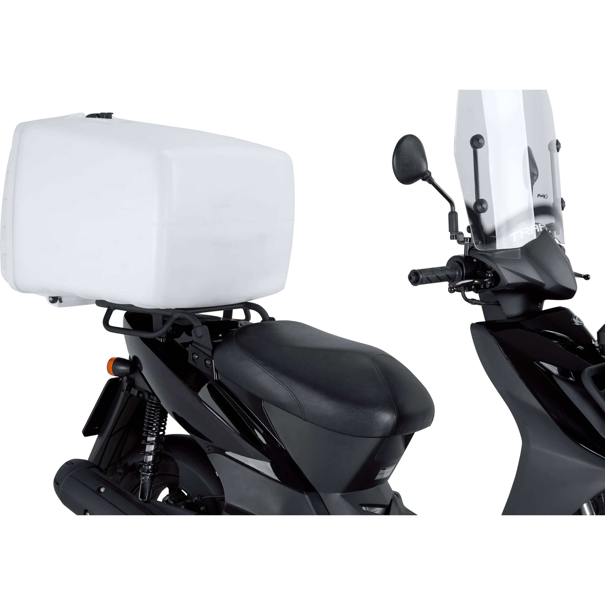 Puig Mega Box universal 100 Liter weiß - Motorradzubehör - Motorradgepäck
