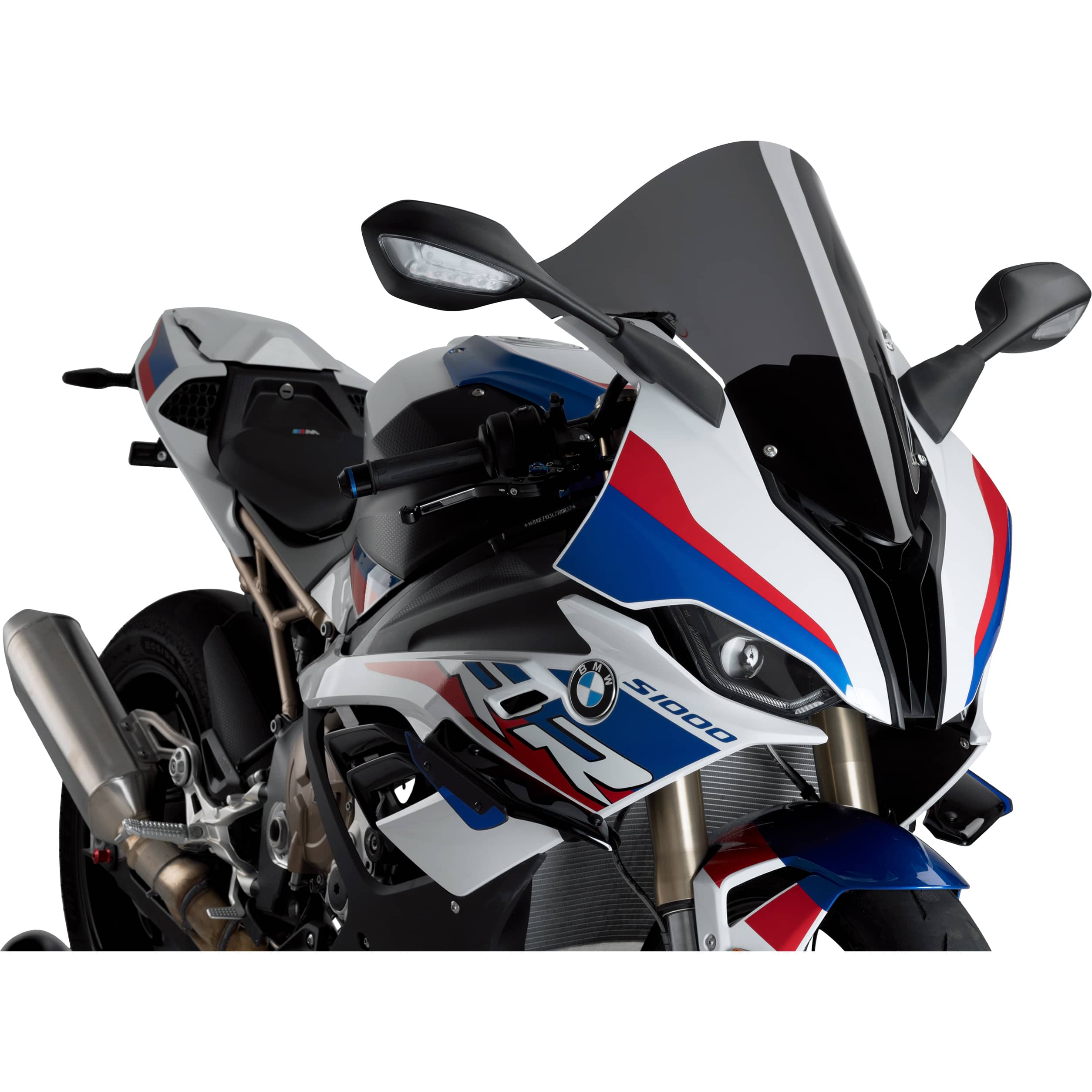 Puig R-Racer Scheibe stark getönt für BMW S 1000 RR 2019- - Motorradteile & Ersatzteile - Anbauteile