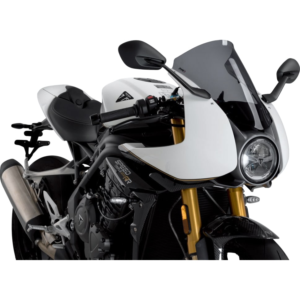 Puig R-Racer Scheibe stark getönt für Triumph Speed Triple RR - Motorradteile & Ersatzteile - Anbauteile