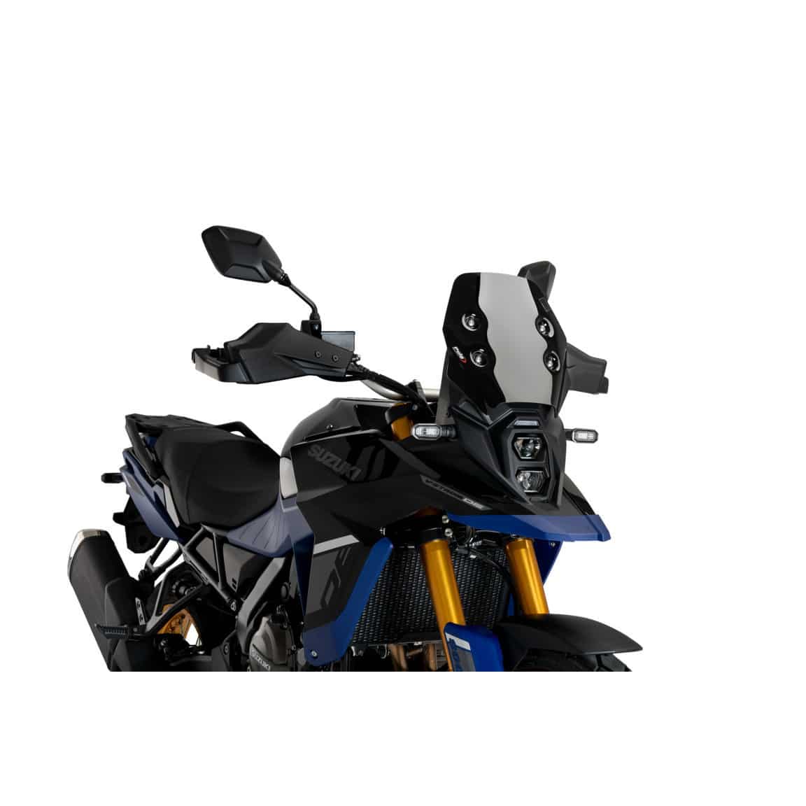 Puig Sportscheibe schwarz für Suzuki DL 800 V-Strom DE - Motorradteile & Ersatzteile - Anbauteile