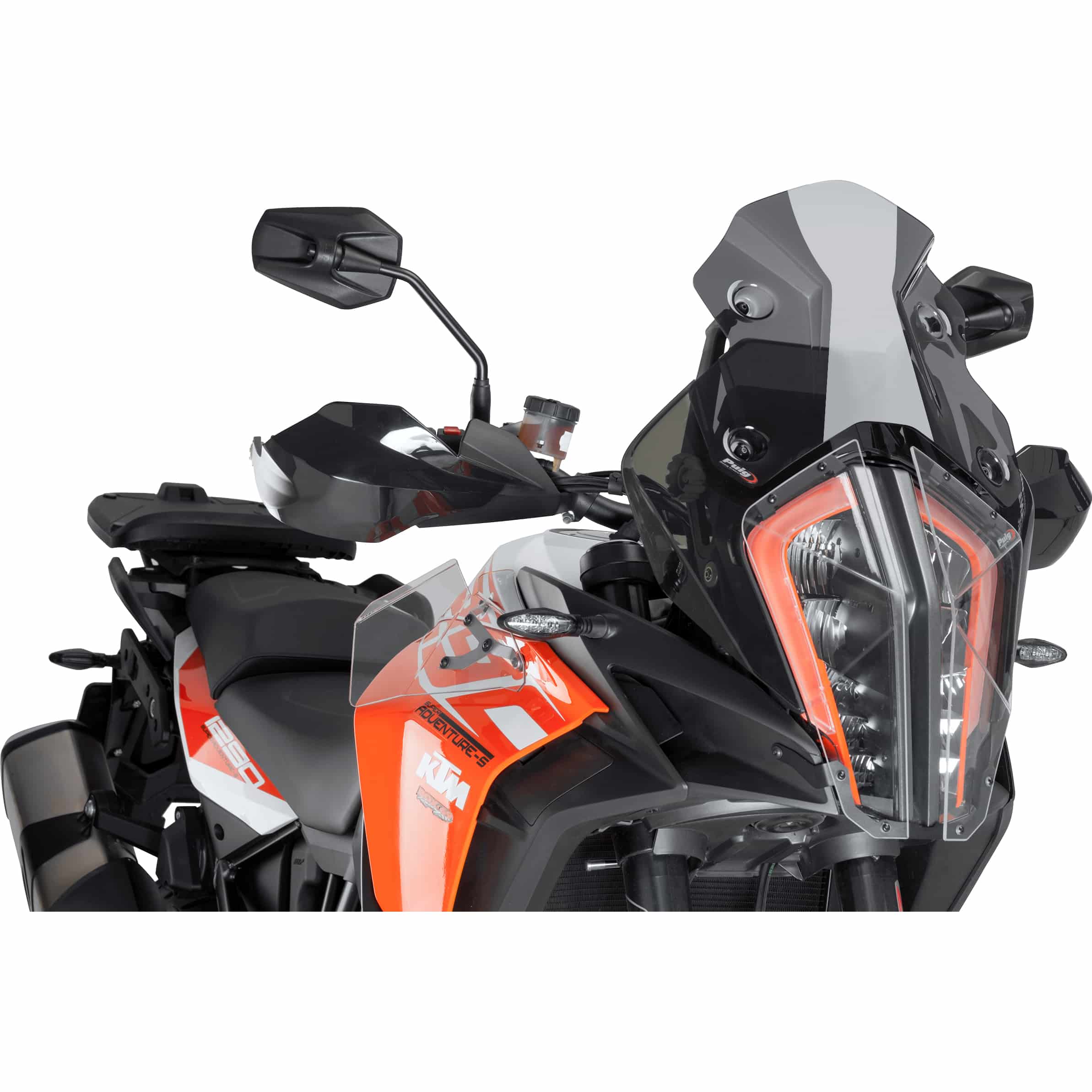 Puig Sportscheibe stark getönt für KTM Super Adventure 2017-2020 - Motorradteile & Ersatzteile - Anbauteile