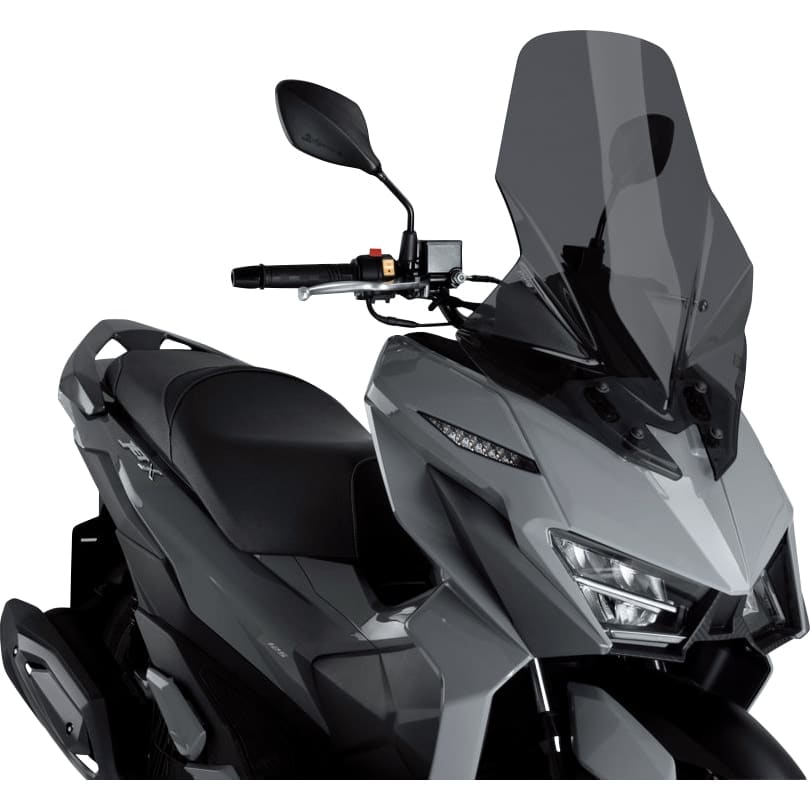 Puig Tourenscheibe V-Tech stark getönt für SYM Jet X 125 2023- - Motorradteile & Ersatzteile - Anbauteile