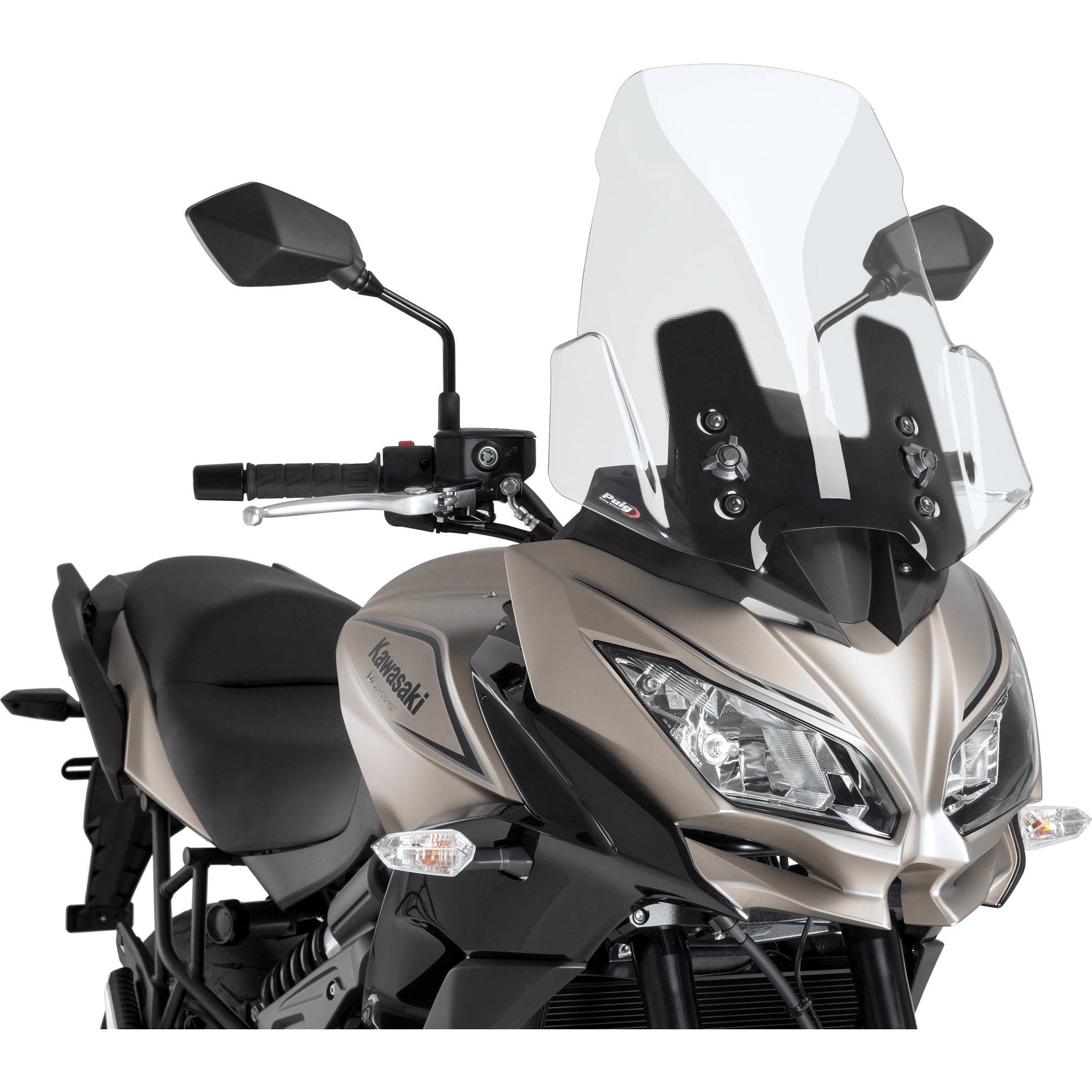 Puig Tourenscheibe klar für Kawasaki Versys 650/1000 2017-2021 - Motorradteile & Ersatzteile - Anbauteile