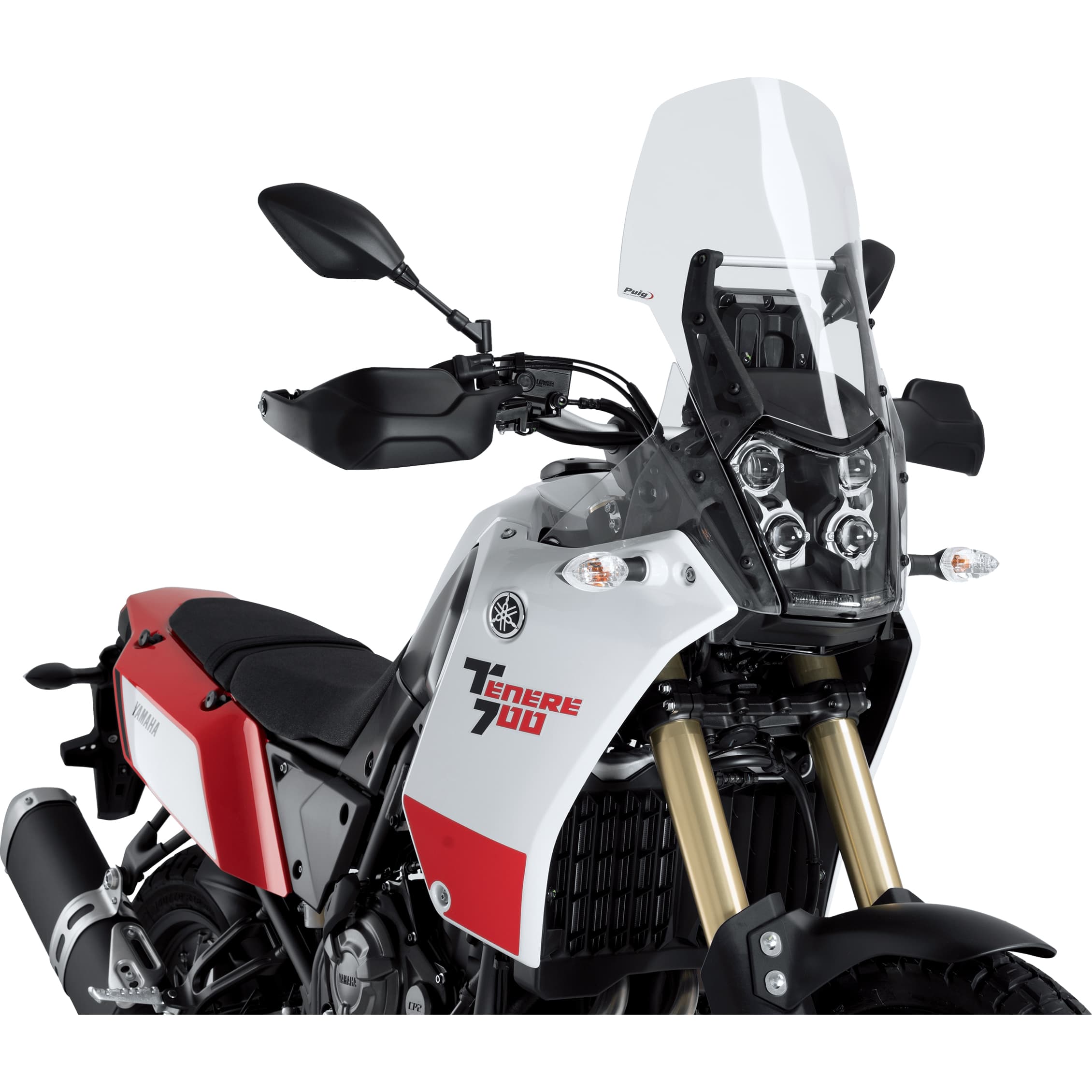 Puig Tourenscheibe klar für Yamaha Tenere 700 - Motorradteile & Ersatzteile - Anbauteile