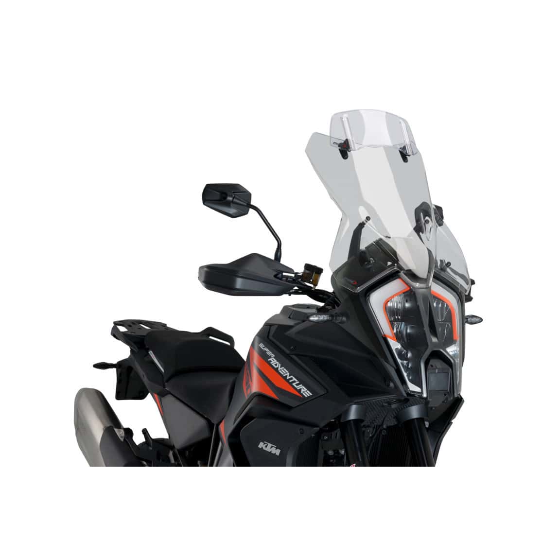 Puig Tourenscheibe mit Aufsatzspoiler 20817H getönt für KTM 1290 - Motorradteile & Ersatzteile - Anbauteile