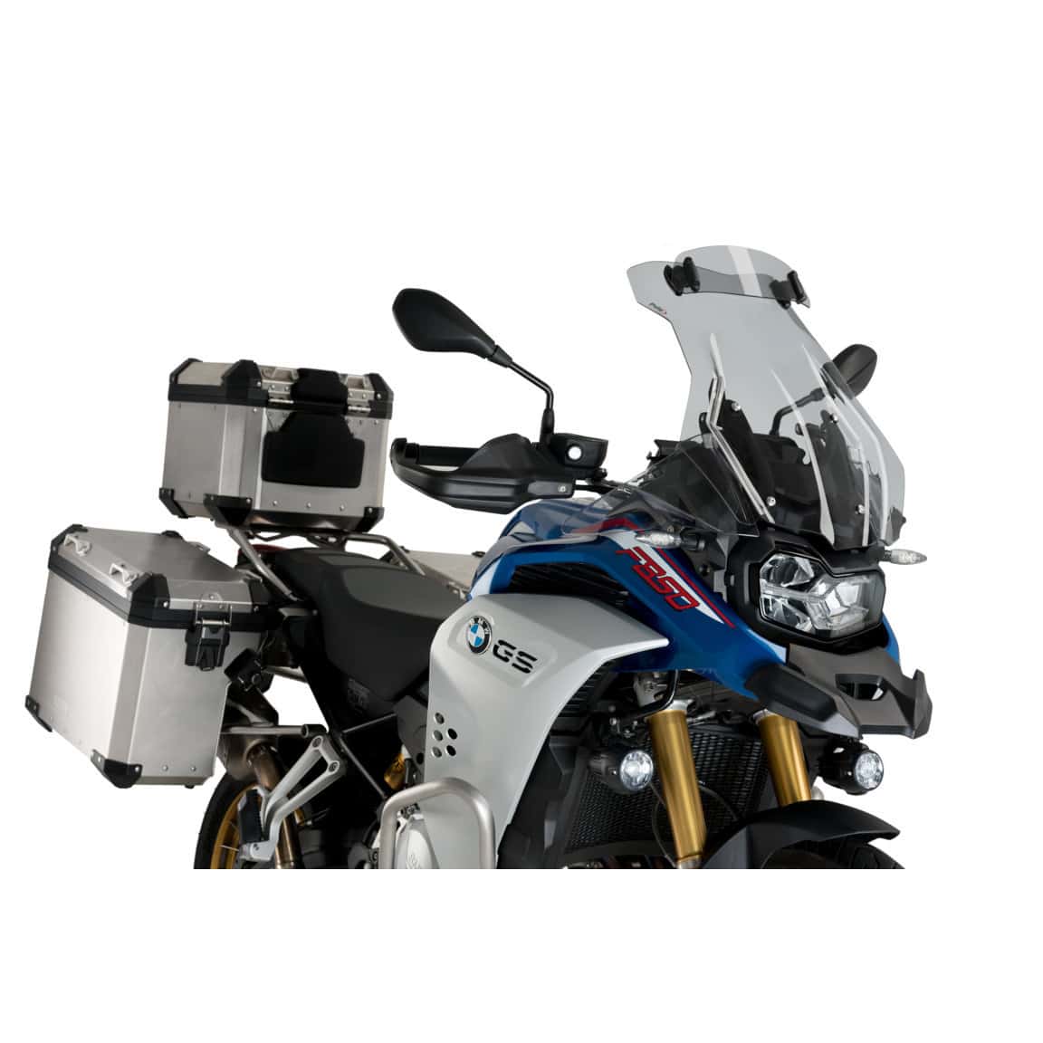 Puig Tourenscheibe mit Aufsatzspoiler getönt für BMW F 750/850 GS - Motorradteile & Ersatzteile - Anbauteile