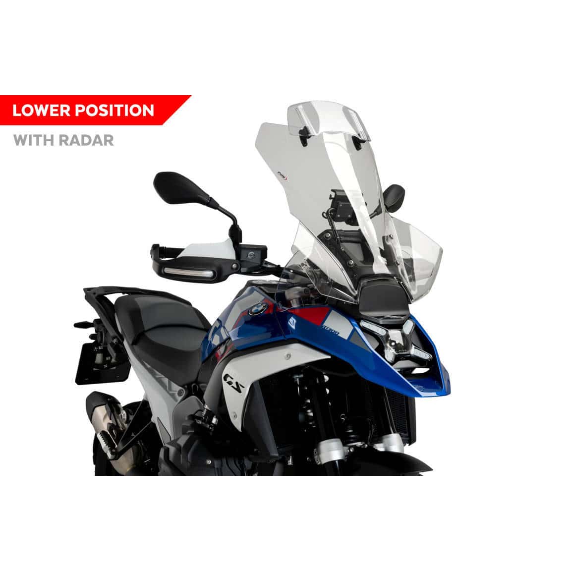 Puig Tourenscheibe mit Aufsatzspoiler getönt für BMW R 1300 GS mi - Motorradteile & Ersatzteile - Anbauteile