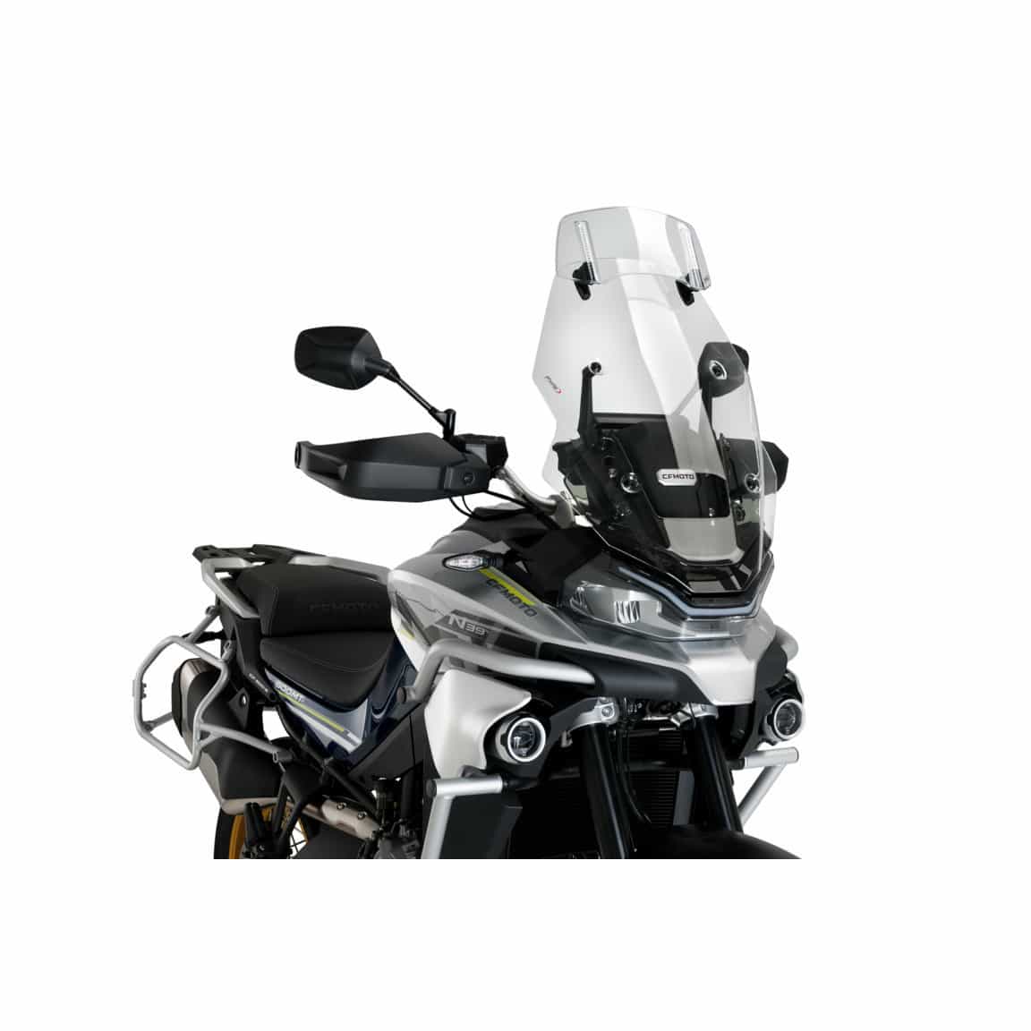 Puig Tourenscheibe mit Aufsatzspoiler getönt für CF Moto 800 MT S - Motorradteile & Ersatzteile - Anbauteile