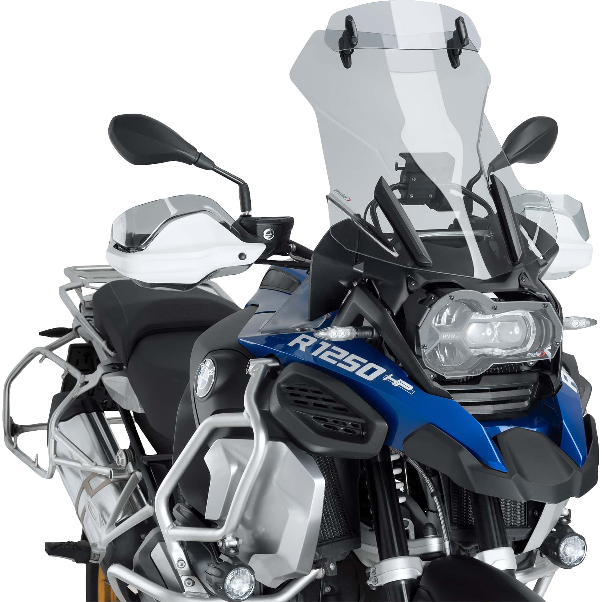 Puig Tourenscheibe mit Aufsatzspoiler getönt für R 1200/1250 GS / - Motorradteile & Ersatzteile - Anbauteile
