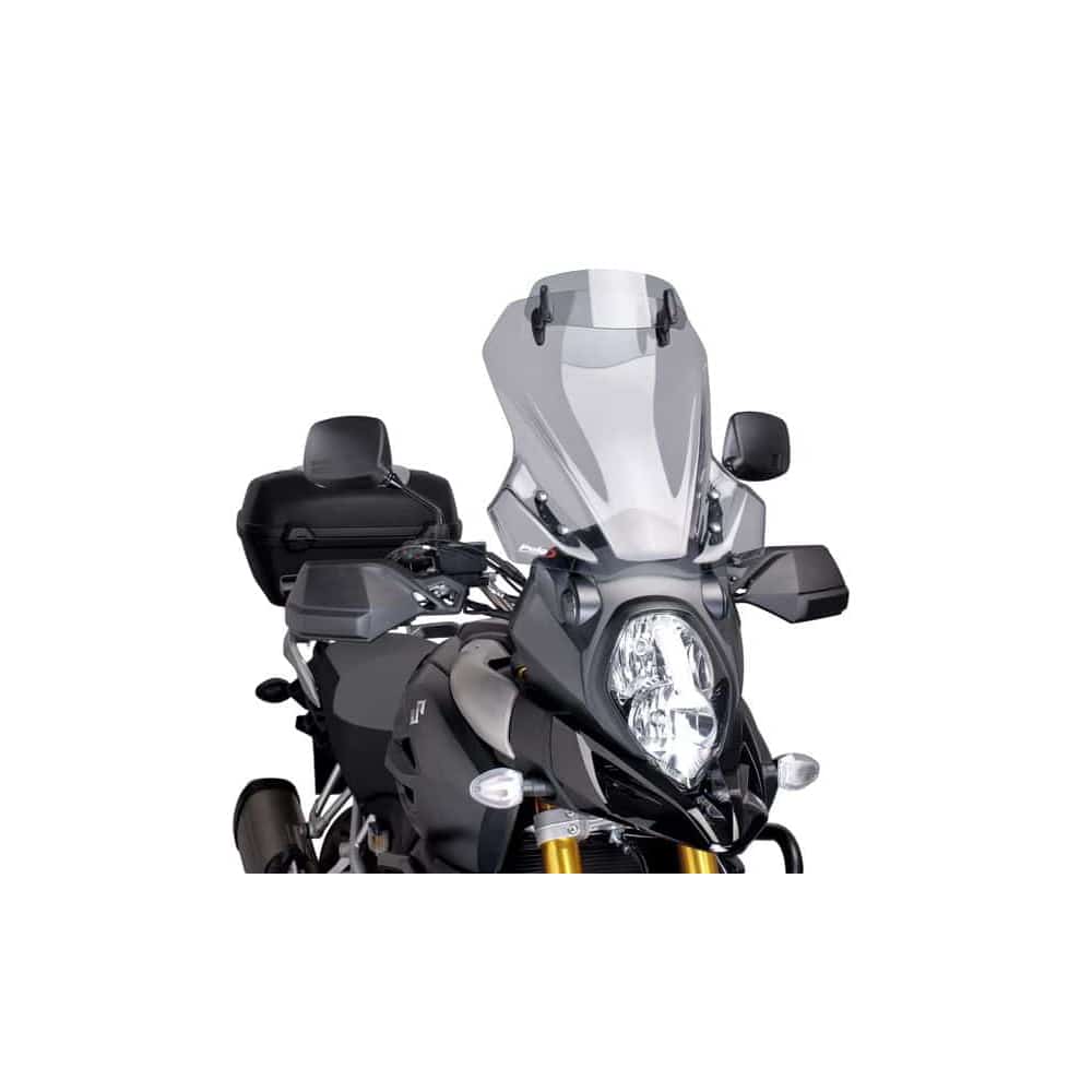Puig Tourenscheibe mit Aufsatzspoiler getönt für Suzuki DL 1000 V - Motorradteile & Ersatzteile - Anbauteile