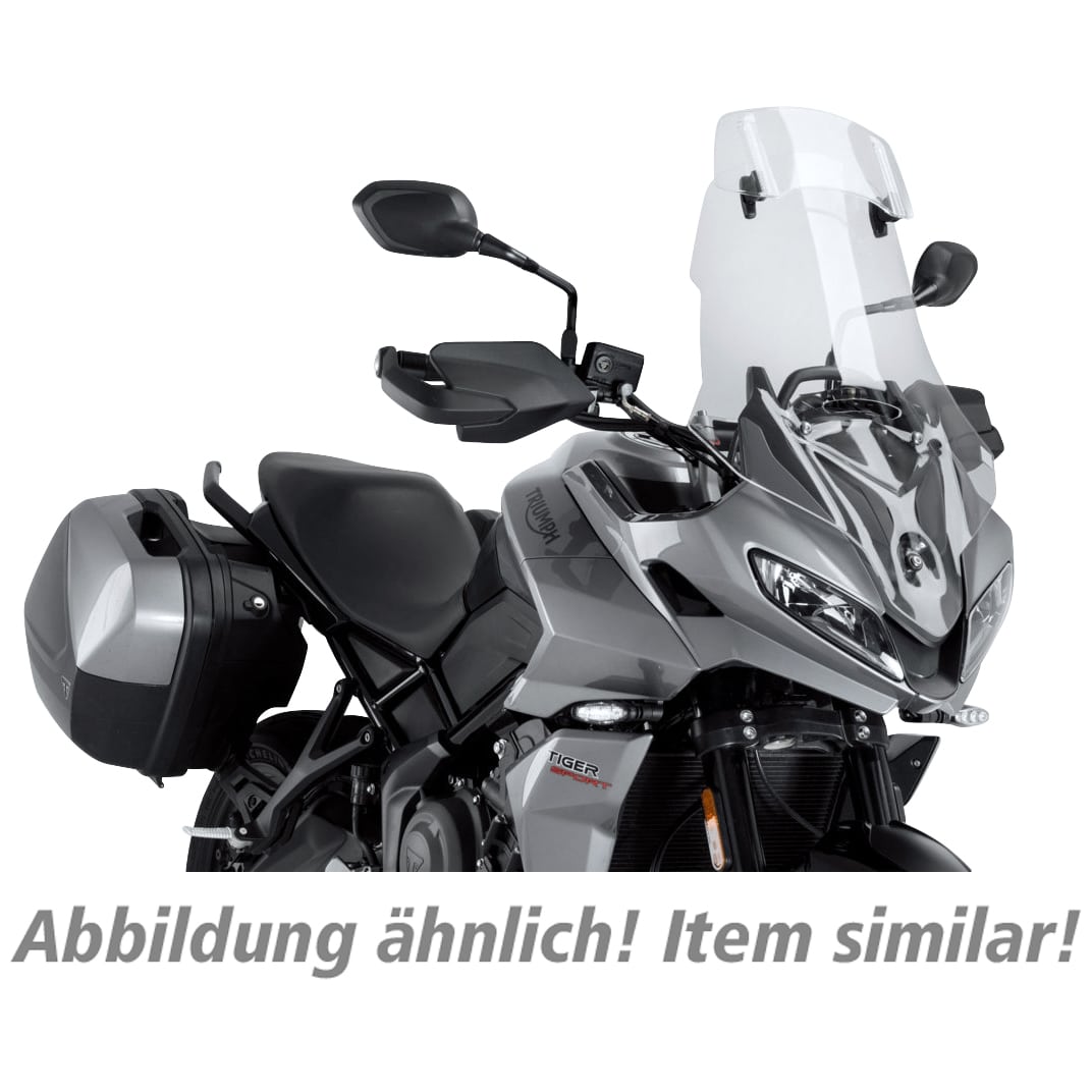 Puig Tourenscheibe mit Aufsatzspoiler getönt für Suzuki GSX-S 100 - Motorradteile & Ersatzteile - Anbauteile