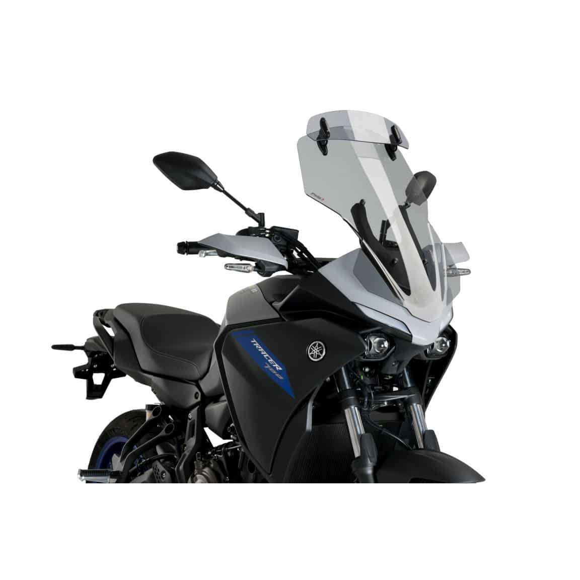 Puig Tourenscheibe mit Aufsatzspoiler getönt für Tracer 700 2020- - Motorradteile & Ersatzteile - Anbauteile