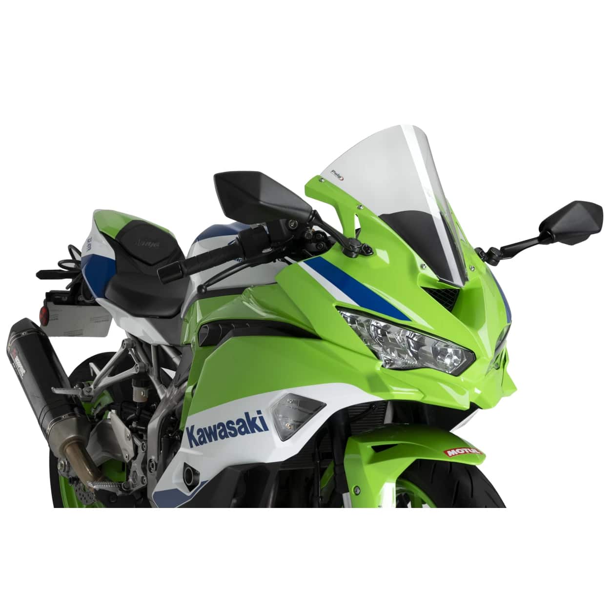 Puig Verkleidungsscheibe R-Racer klar für Kawasaki ZX-4 R/RR 2024 - Motorradteile & Ersatzteile - Anbauteile