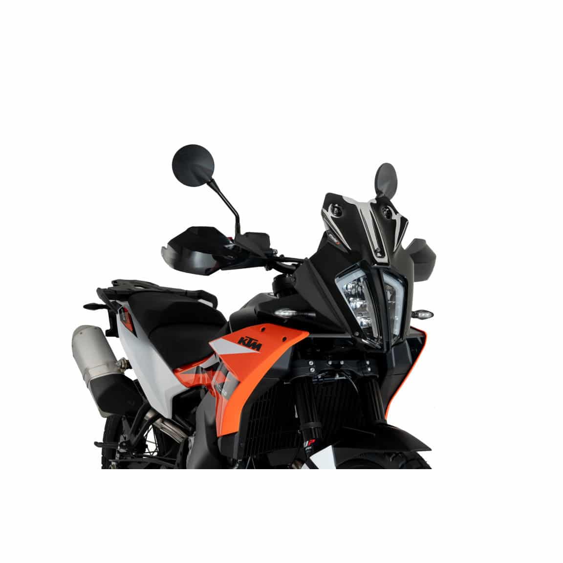 Puig Verkleidungsscheibe Sport schwarz für KTM 790/890 Adve 2023- - Motorradteile & Ersatzteile - Anbauteile