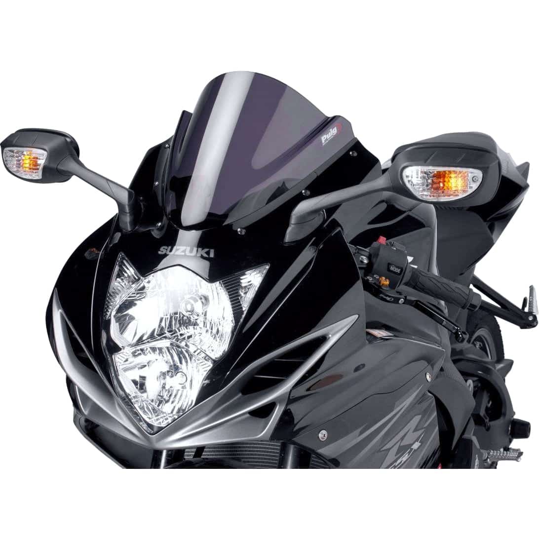 Puig Verkleidungsscheibe Z-Racer stark getönt f.GSX-R 600/750 11- - Motorradteile & Ersatzteile - Anbauteile