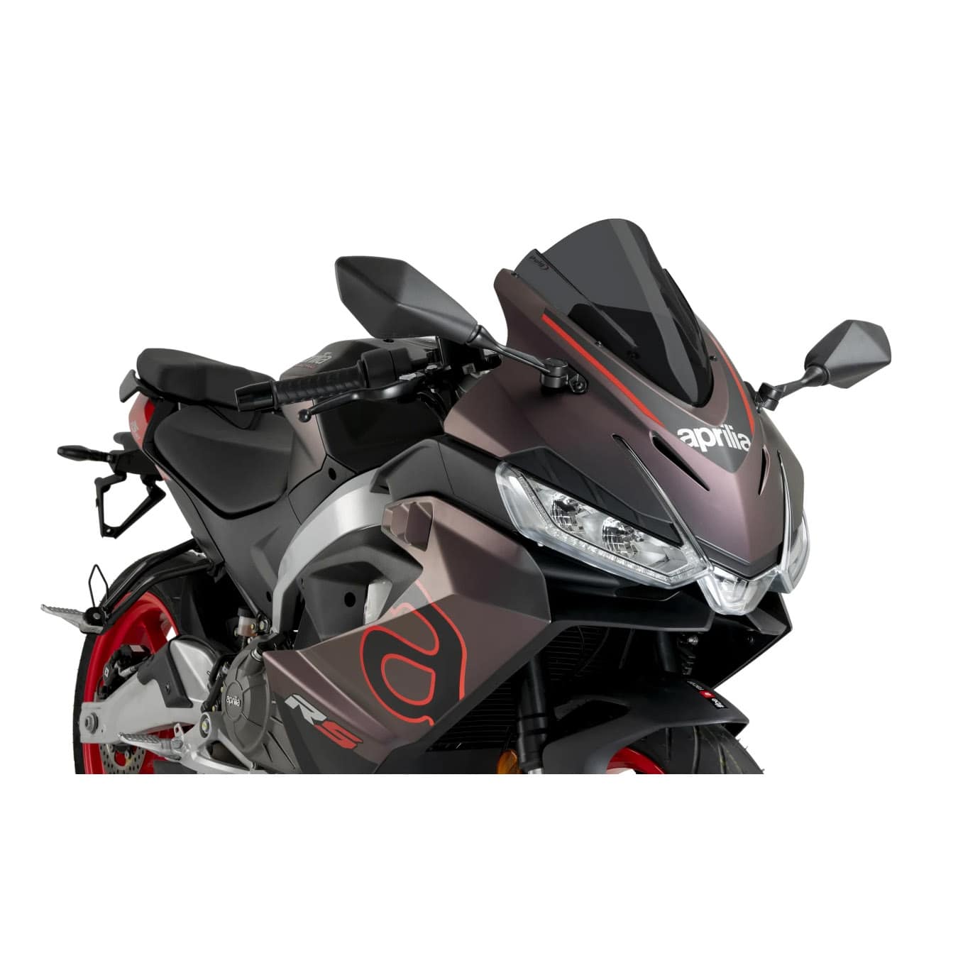 Puig Verkleidungsscheibe Z-Racer stark getönt für Aprilia RS 457 - Motorradteile & Ersatzteile - Anbauteile