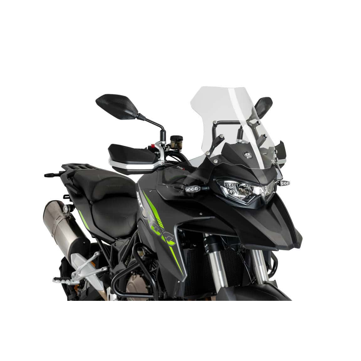 Puig Windabweiser seitlich oben getönt für QJ SRT 550/700 /X - Motorradteile & Ersatzteile - Anbauteile