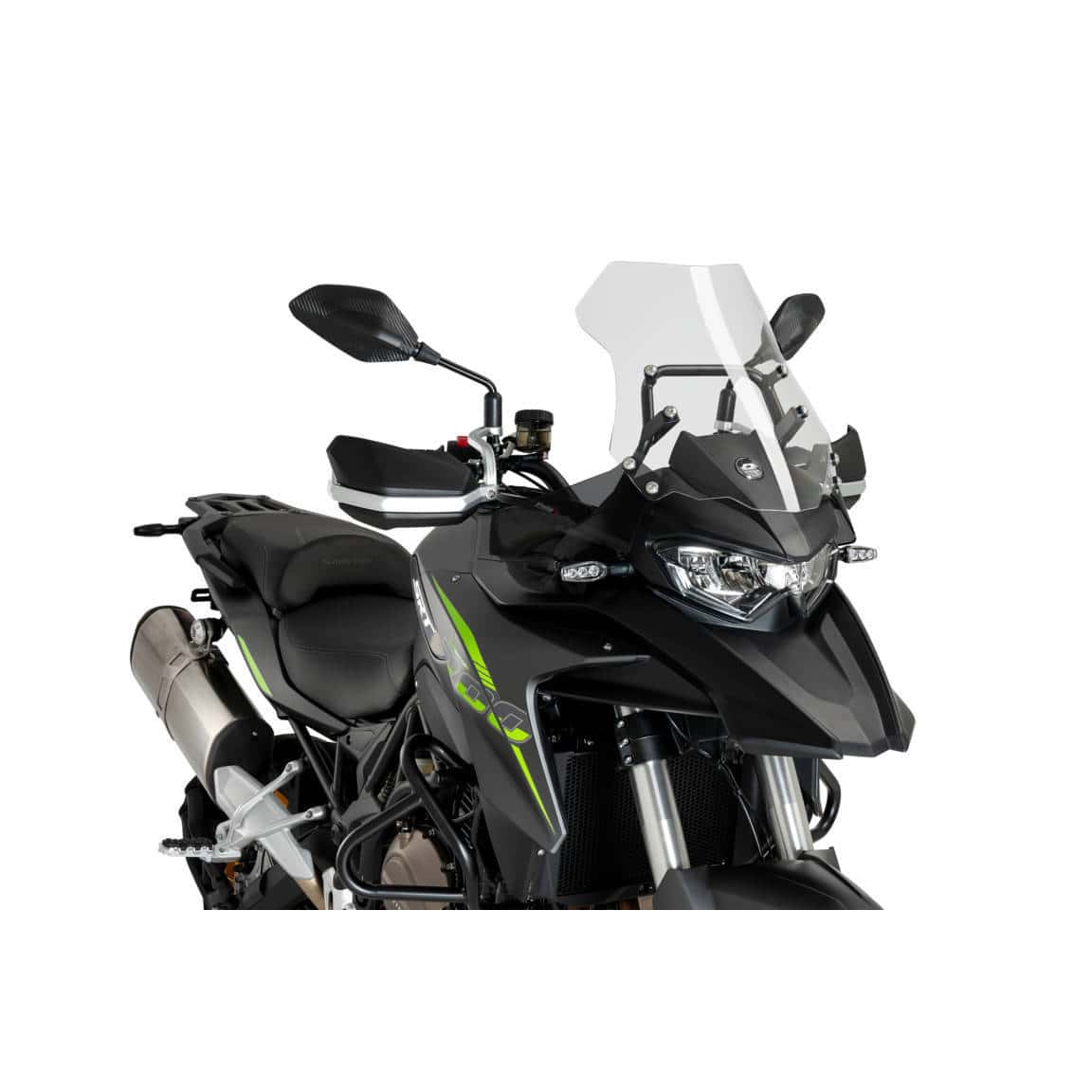 Puig Windabweiser seitlich oben stark getönt für QJ SRT 550/700 / - Motorradteile & Ersatzteile - Anbauteile
