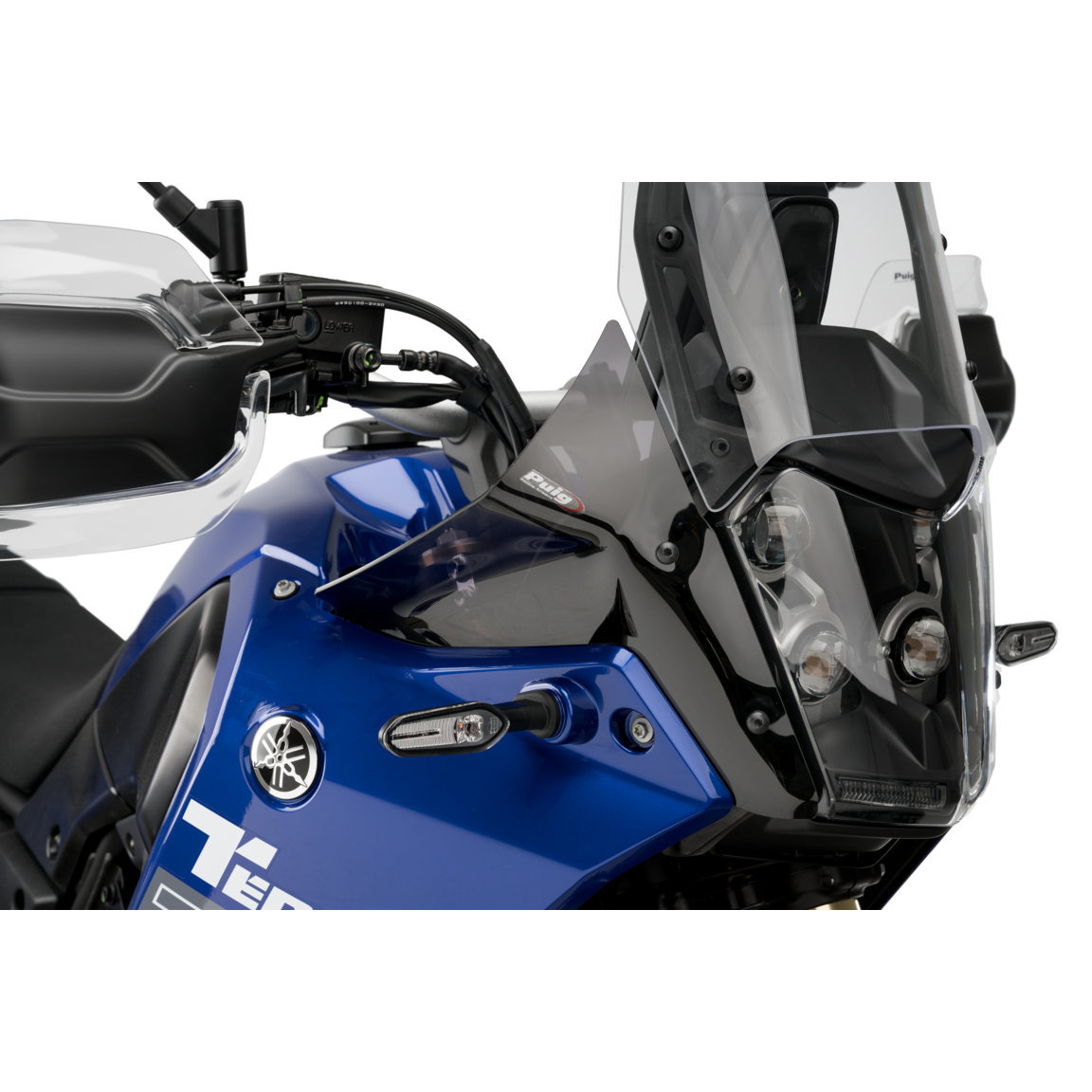Puig Windabweiser seitlich oben stark getönt für Yamaha Tenere 70 - Motorradteile & Ersatzteile - Anbauteile