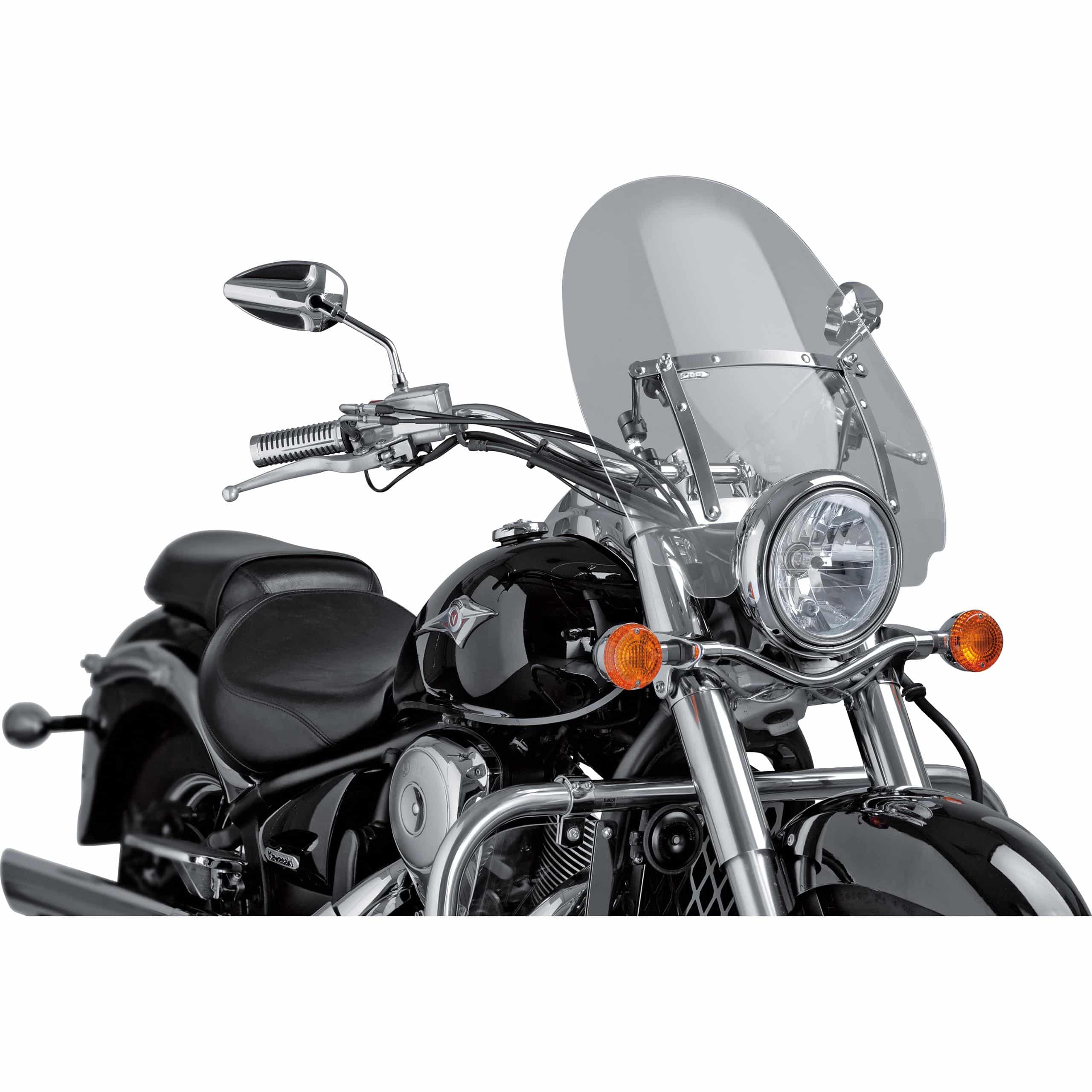 Puig Windschutzscheibe Chopper WS16 Daytona III klar farblos - Motorradteile & Ersatzteile - Anbauteile