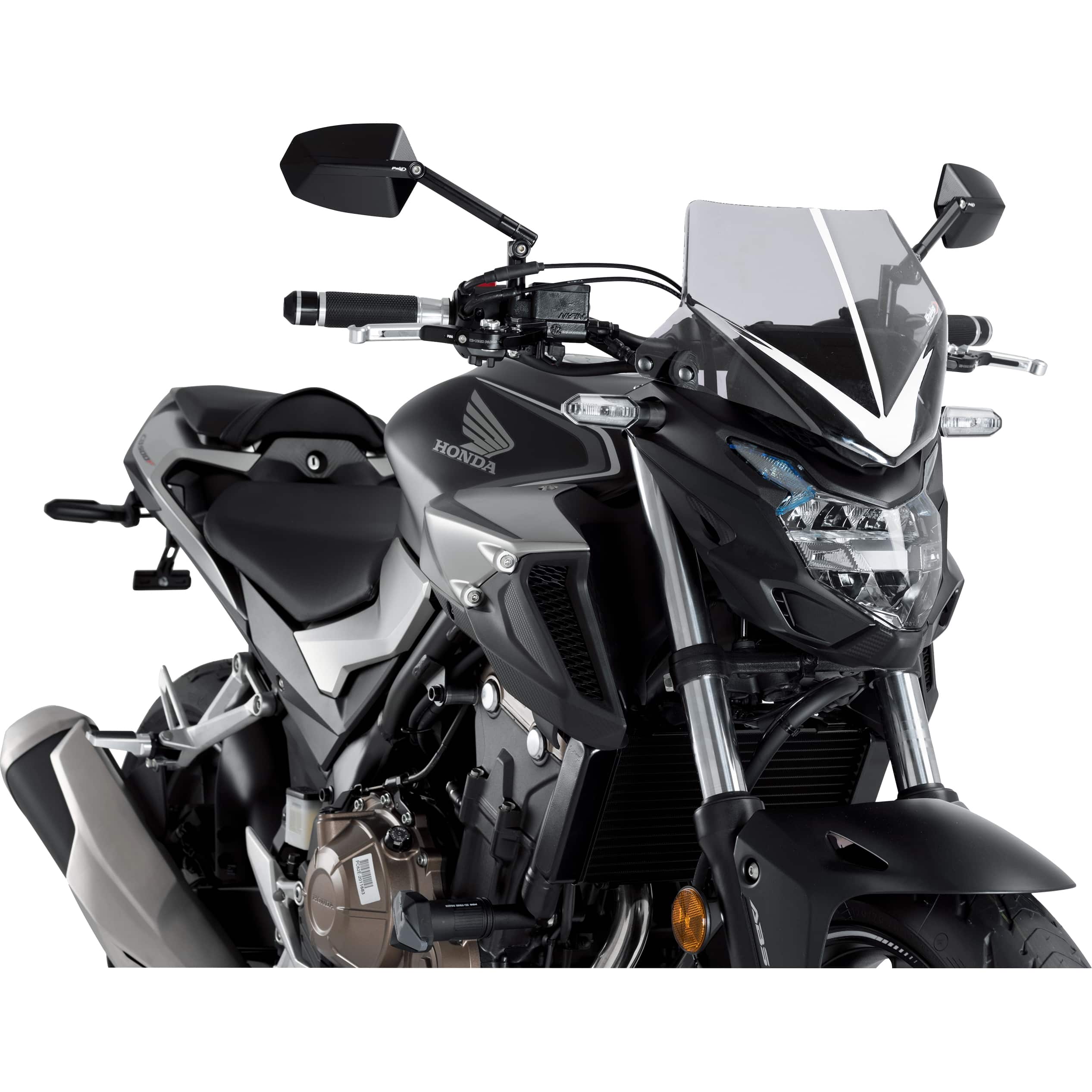 Puig Windschutzscheibe NG Sport getönt für Honda CB 500 F 2016- - Motorradteile & Ersatzteile - Anbauteile