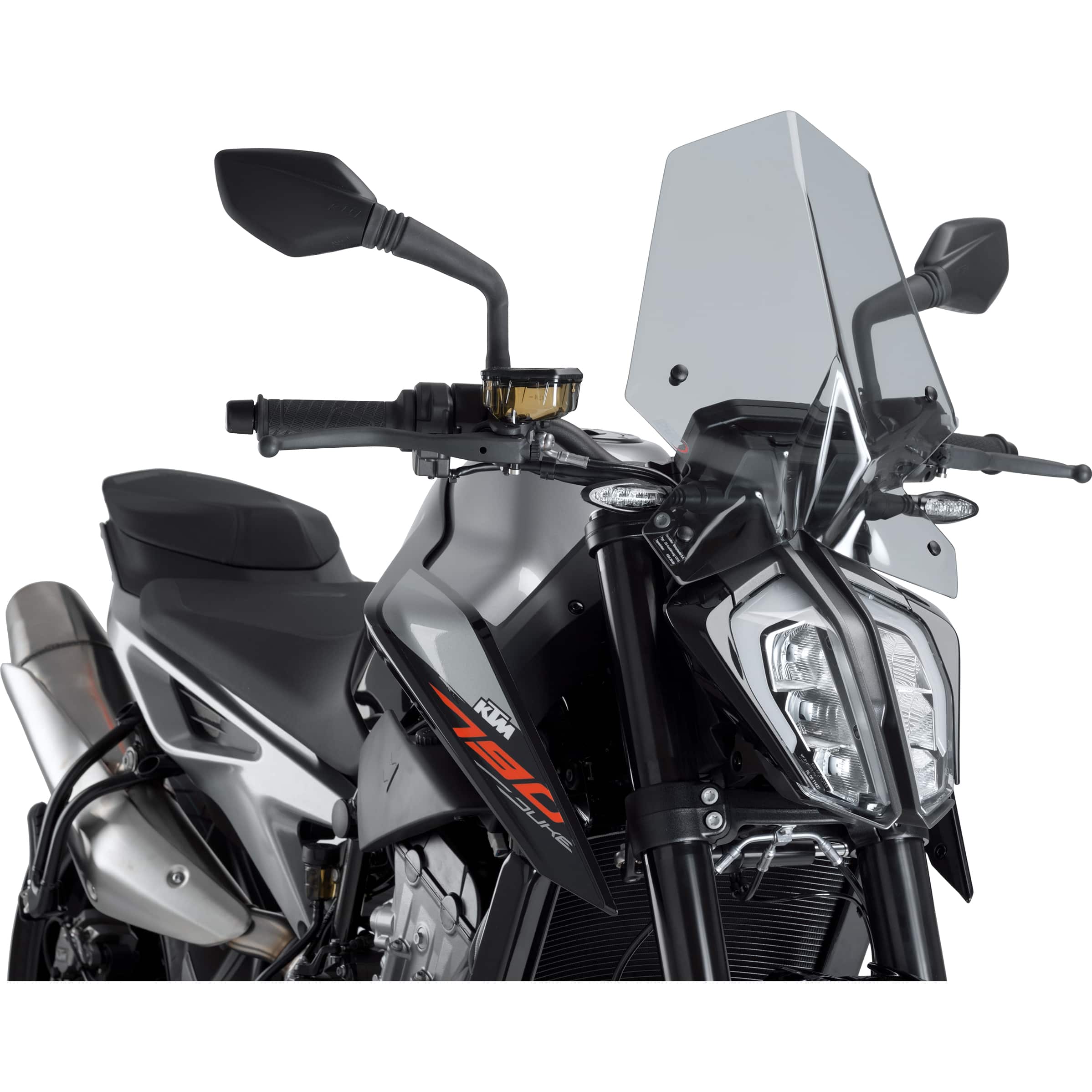 Puig Windschutzscheibe NG Sport getönt für KTM Duke 790/890 /R - Motorradteile & Ersatzteile - Anbauteile