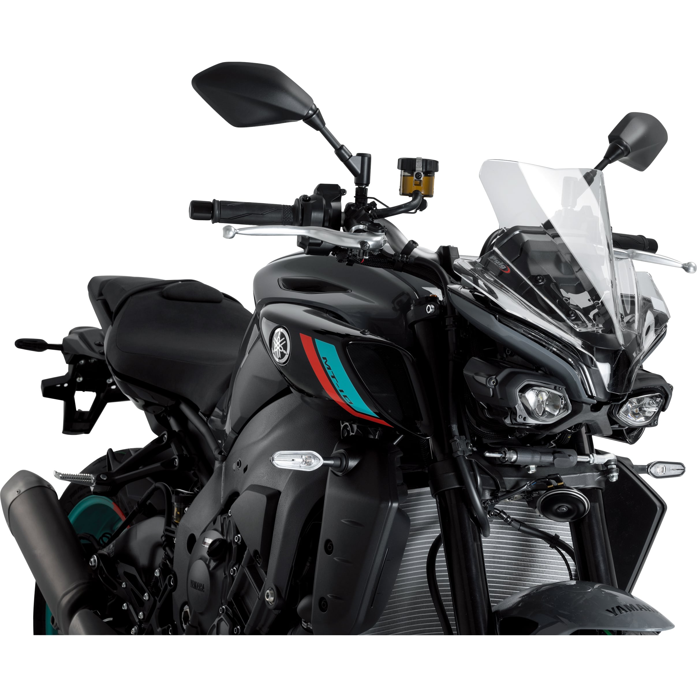 Puig Windschutzscheibe NG Sport klar für Yamaha MT-10 /SP 2022- - Motorradteile & Ersatzteile - Anbauteile