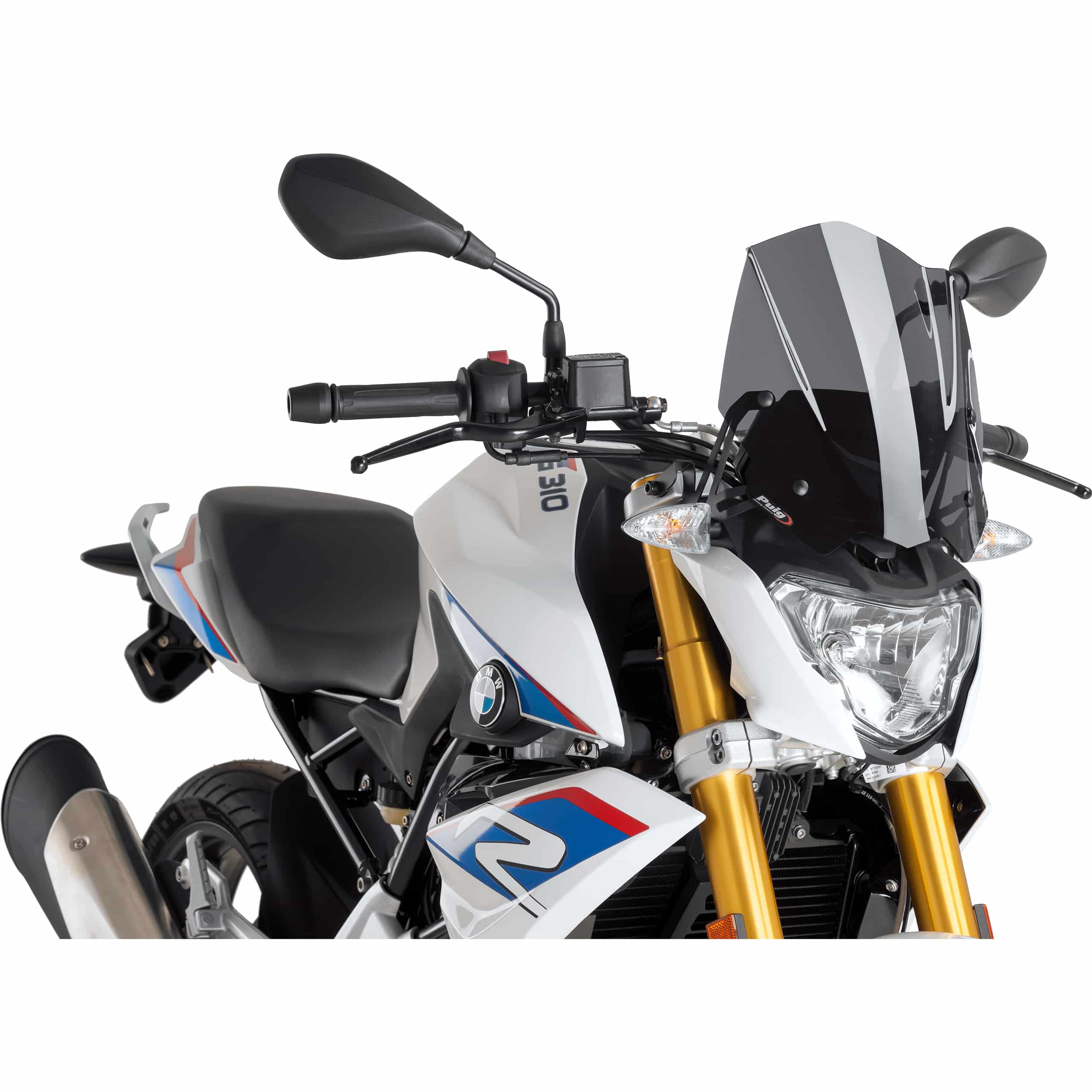 Puig Windschutzscheibe NG Sport stark getönt für BMW G 310 R - Motorradteile & Ersatzteile - Anbauteile