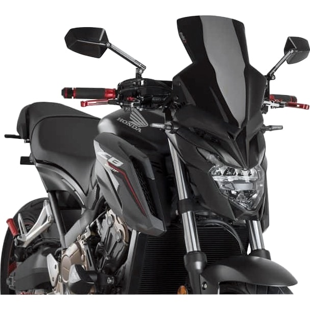 Puig Windschutzscheibe NG Sport stark getönt für Honda CB 650 F - Motorradteile & Ersatzteile - Anbauteile