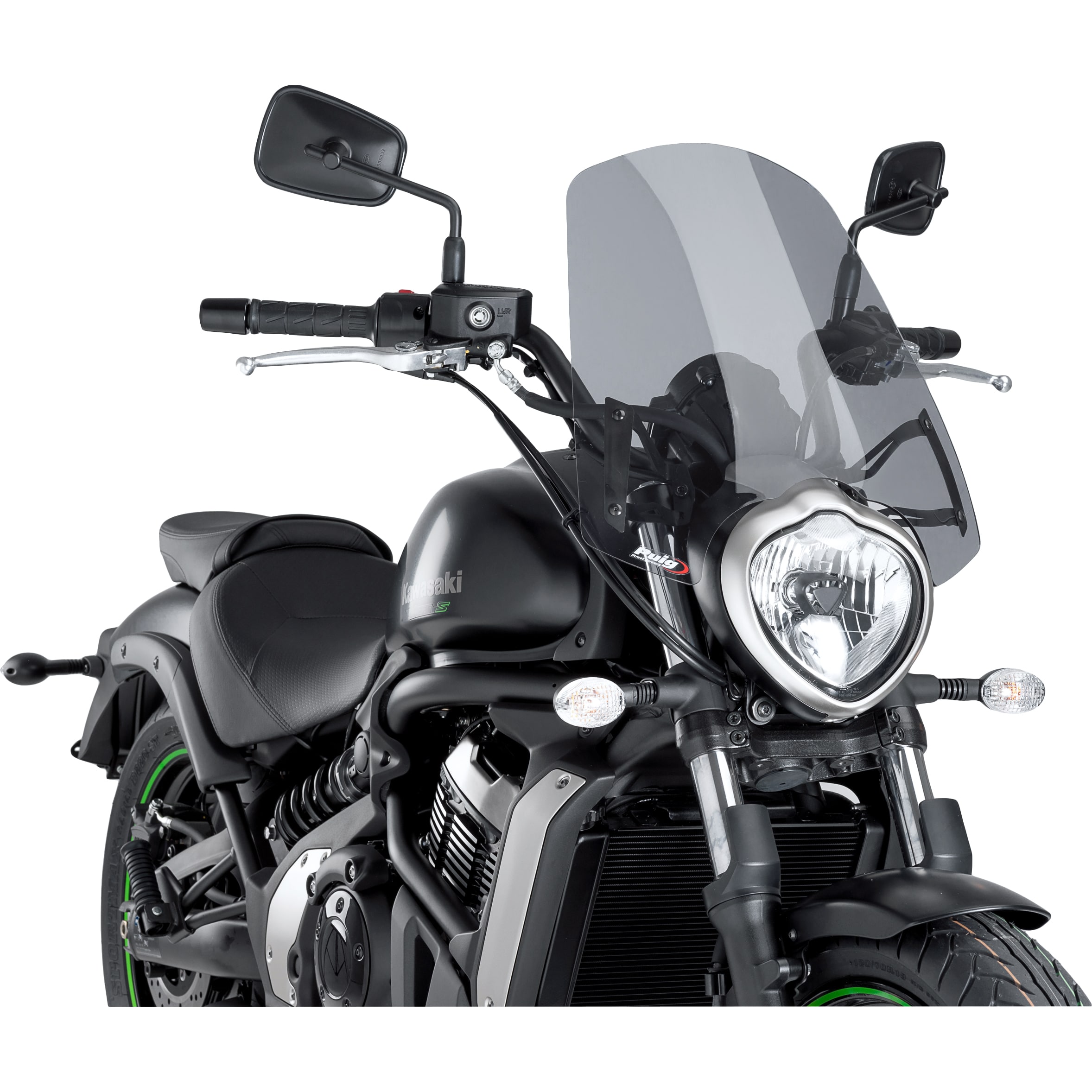 Puig Windschutzscheibe NG Touring getönt für Kawasaki Vulcan 650 - Motorradteile & Ersatzteile - Anbauteile