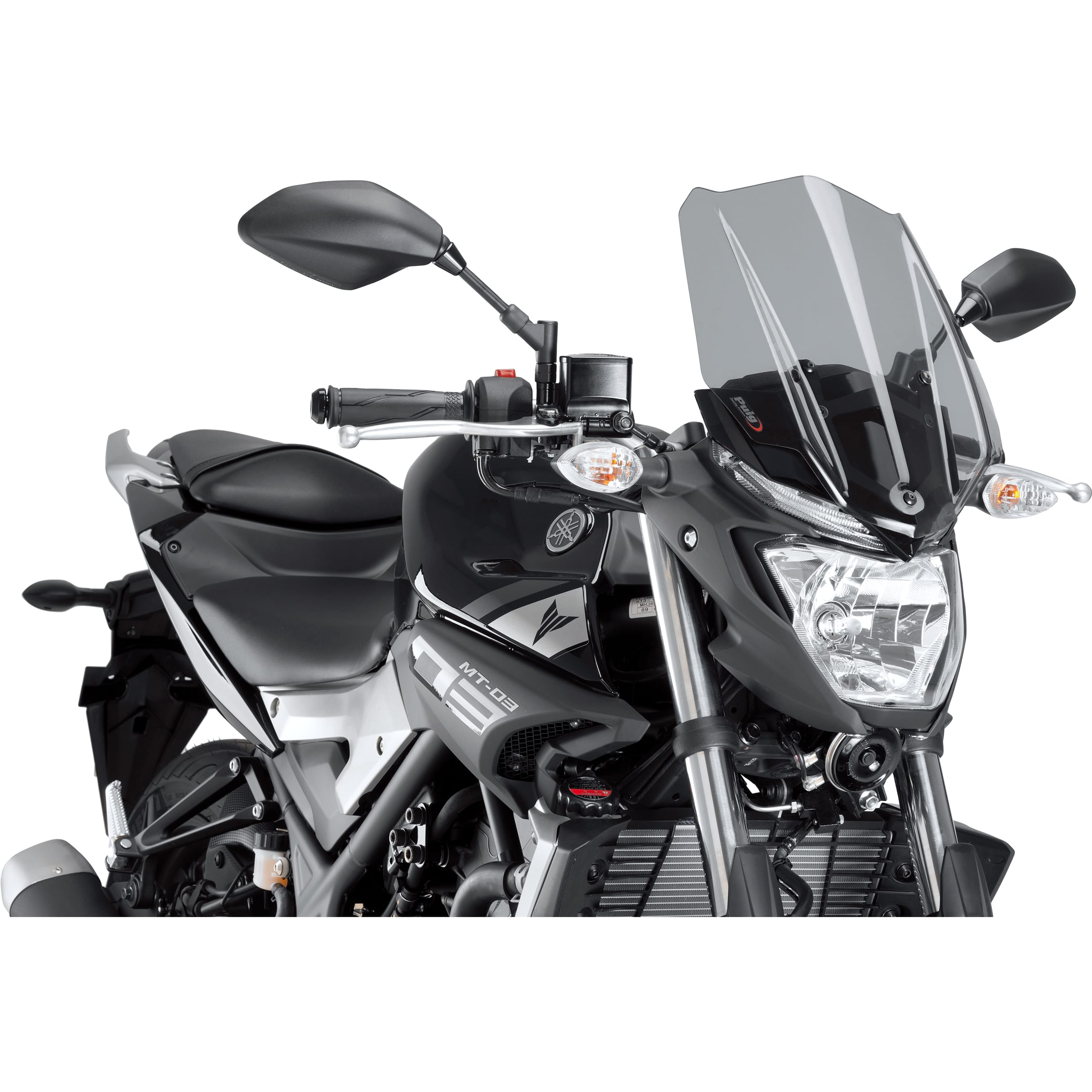 Puig Windschutzscheibe NG Touring getönt für MT-03 2016-2019 - Motorradteile & Ersatzteile - Anbauteile