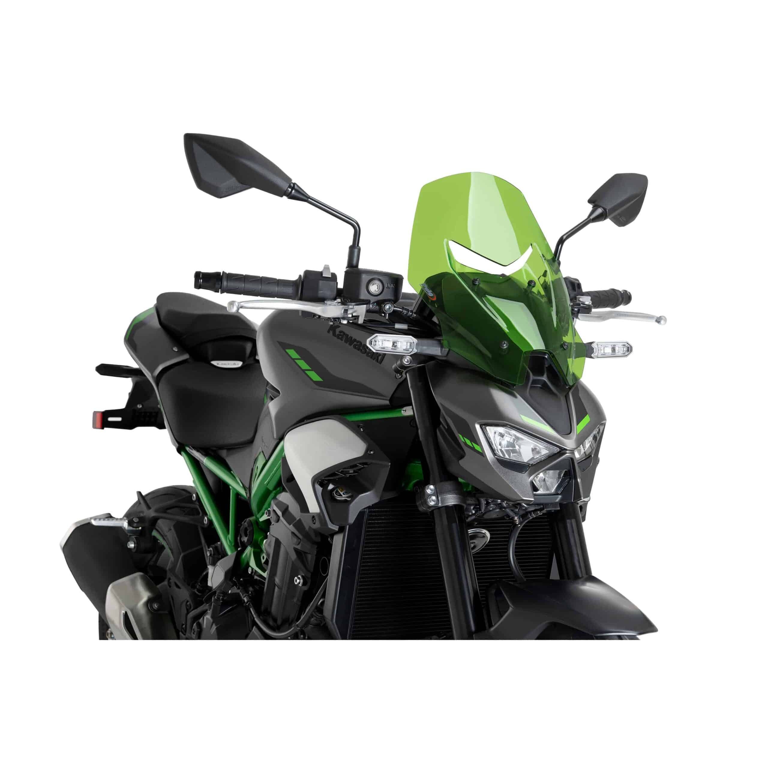 Puig Windschutzscheibe NG Touring grün für Z 900 /SE 2025- - Motorradteile & Ersatzteile - Anbauteile