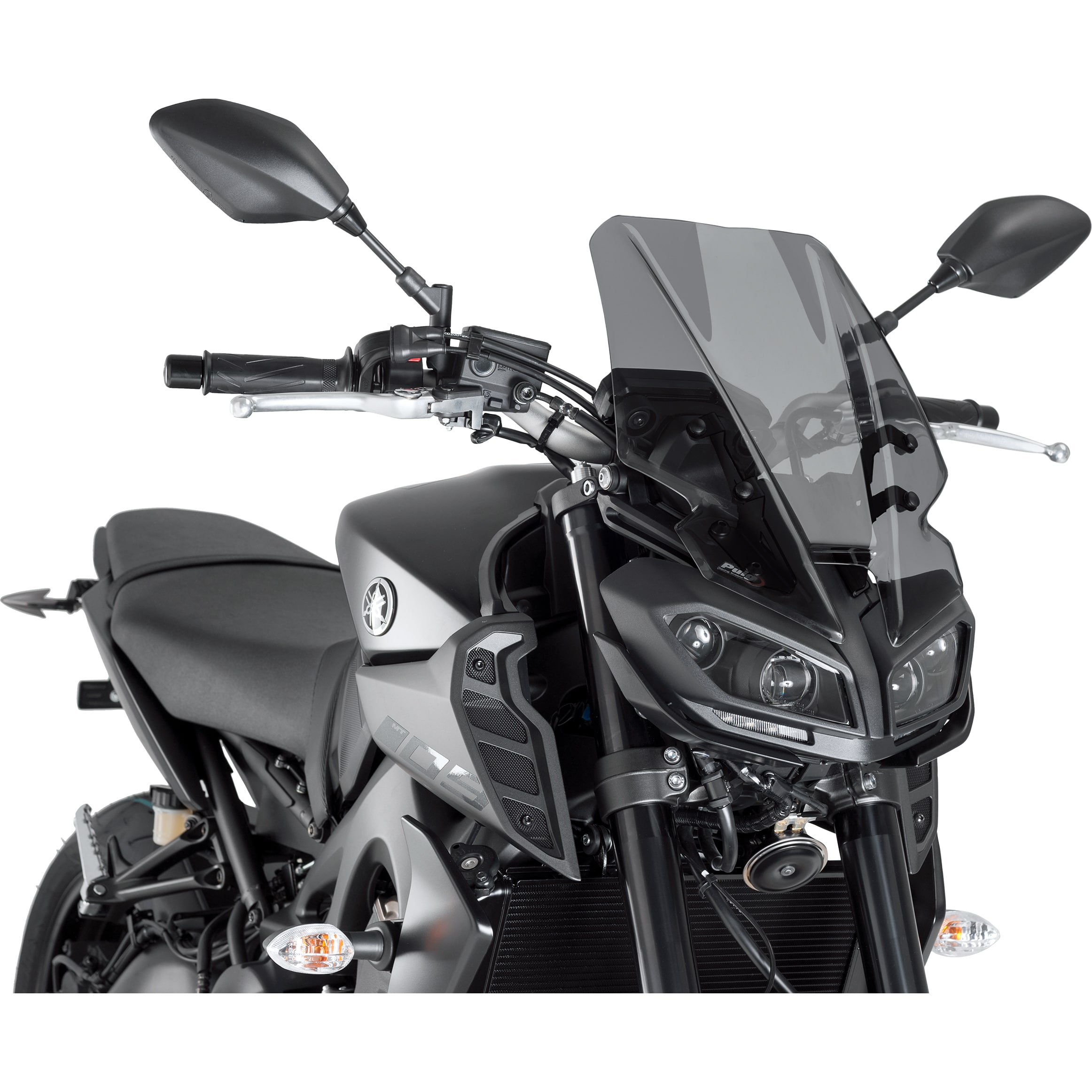 Puig Windschutzscheibe NG Touring stark getönt für MT-09 17-20 - Motorradteile & Ersatzteile - Anbauteile