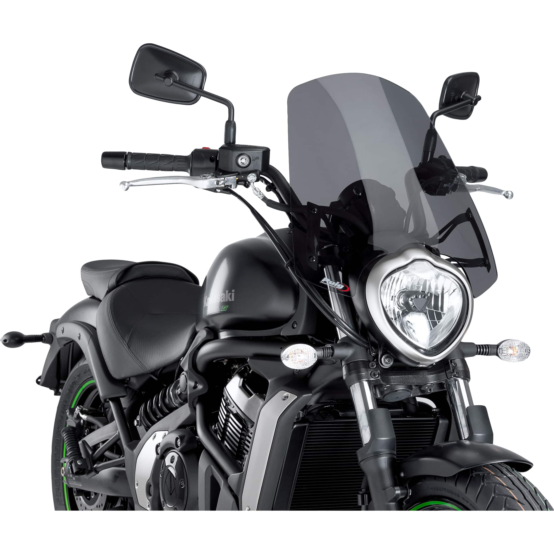Puig Windschutzscheibe NG Touring stark getönt für Vulcan 650 S - Motorradteile & Ersatzteile - Anbauteile