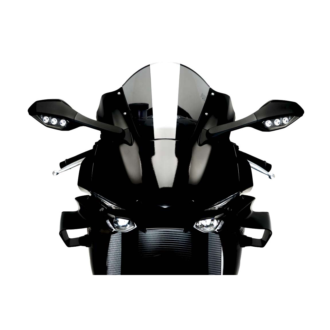 Puig Winglets Front schwarz für Yamaha YZF R1 /M 2020- - Motorradteile & Ersatzteile - Verkleidungen & Abdeckungen