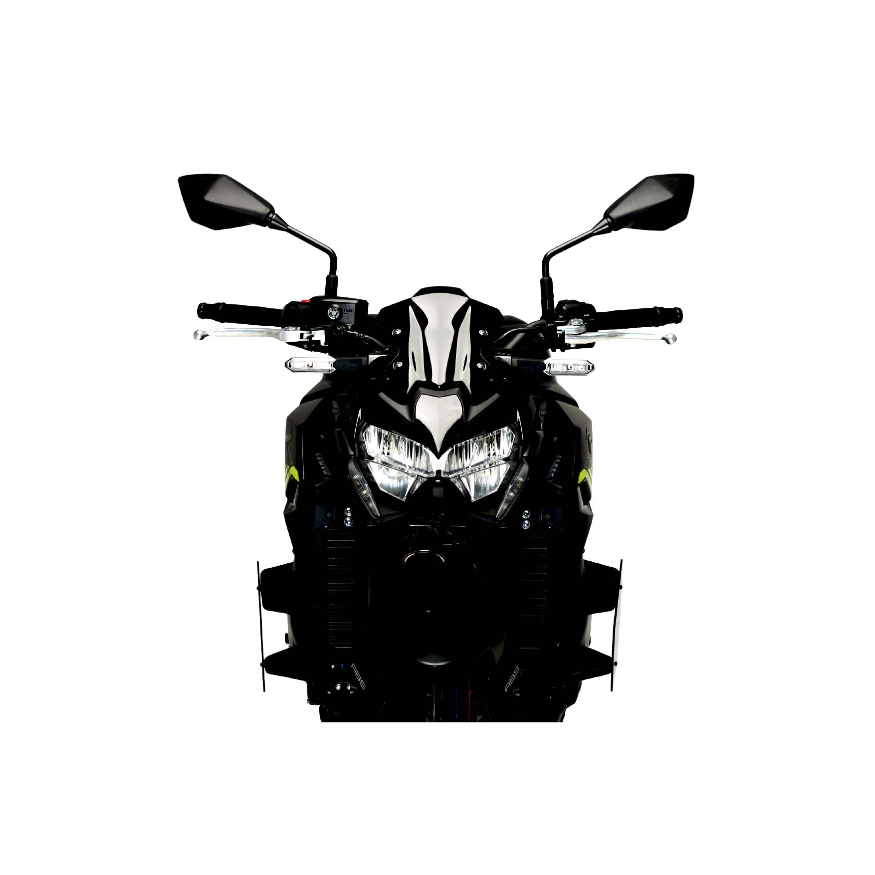 Puig Winglets Side schwarz für Kawasaki Z 650 2020-2025 - Motorradteile & Ersatzteile - Verkleidungen & Abdeckungen