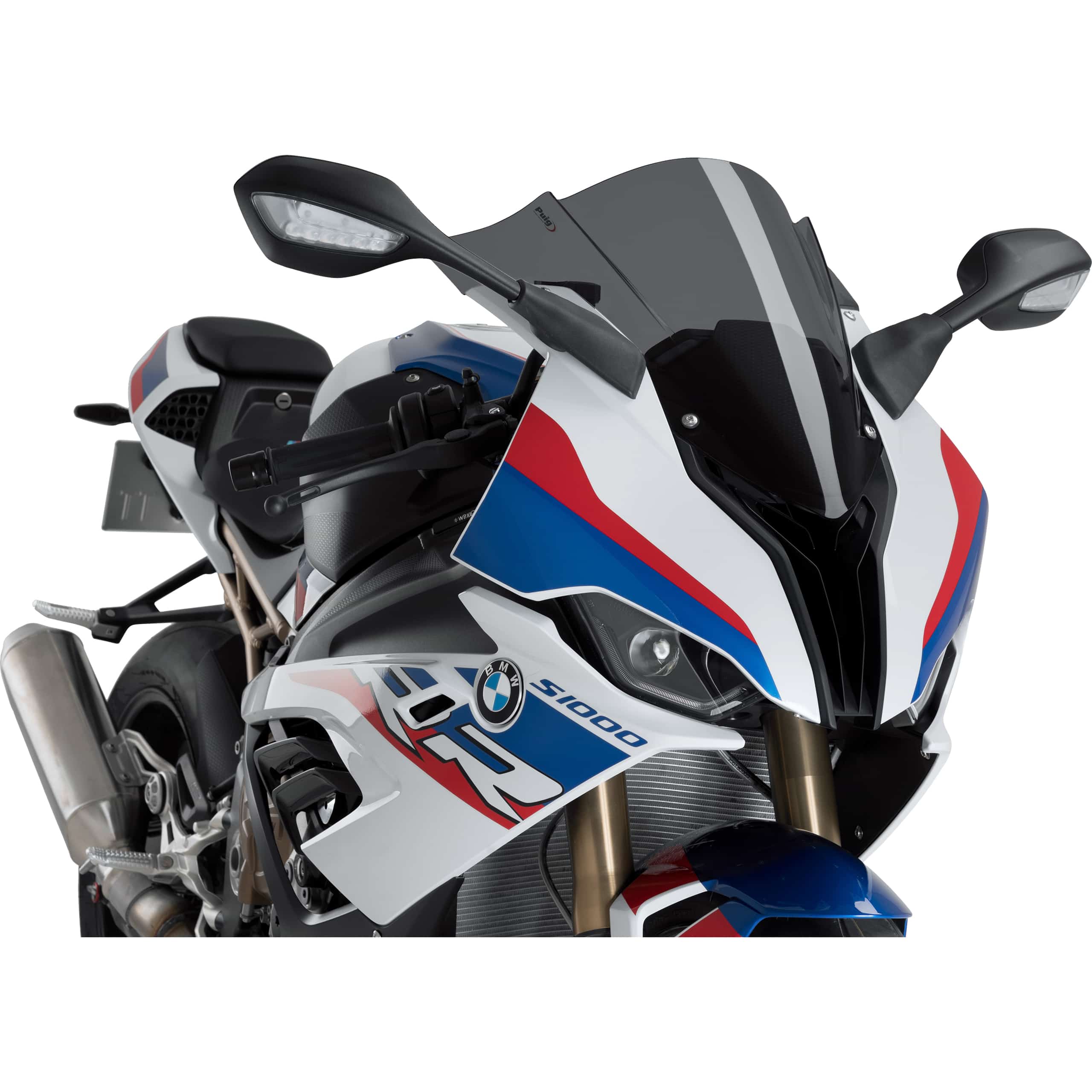 Puig Z-Racer Scheibe stark getönt für BMW S 1000 RR 2019- - Motorradteile & Ersatzteile - Anbauteile