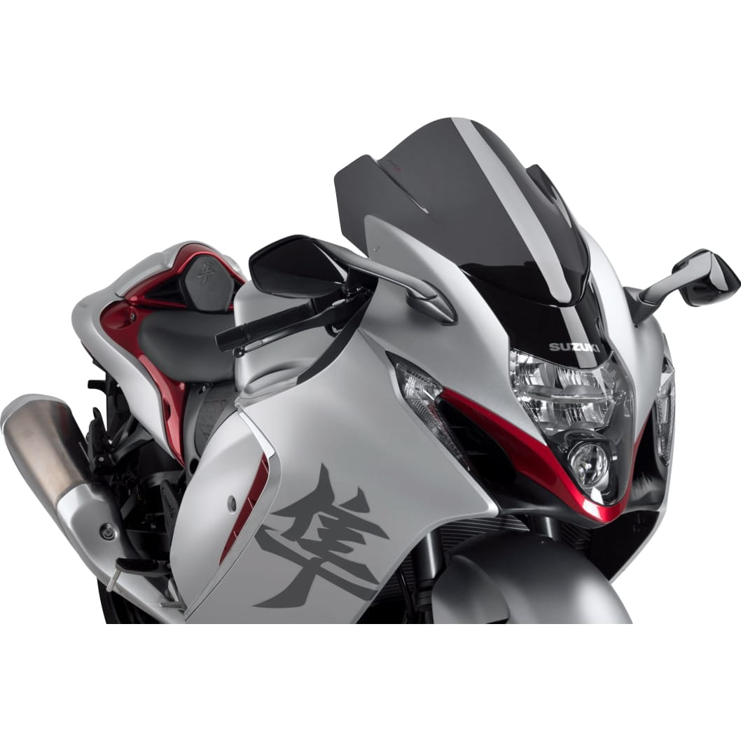 Puig Z-Racer Scheibe stark getönt für GSX 1300 R Hayabusa 2021- - Motorradteile & Ersatzteile - Anbauteile