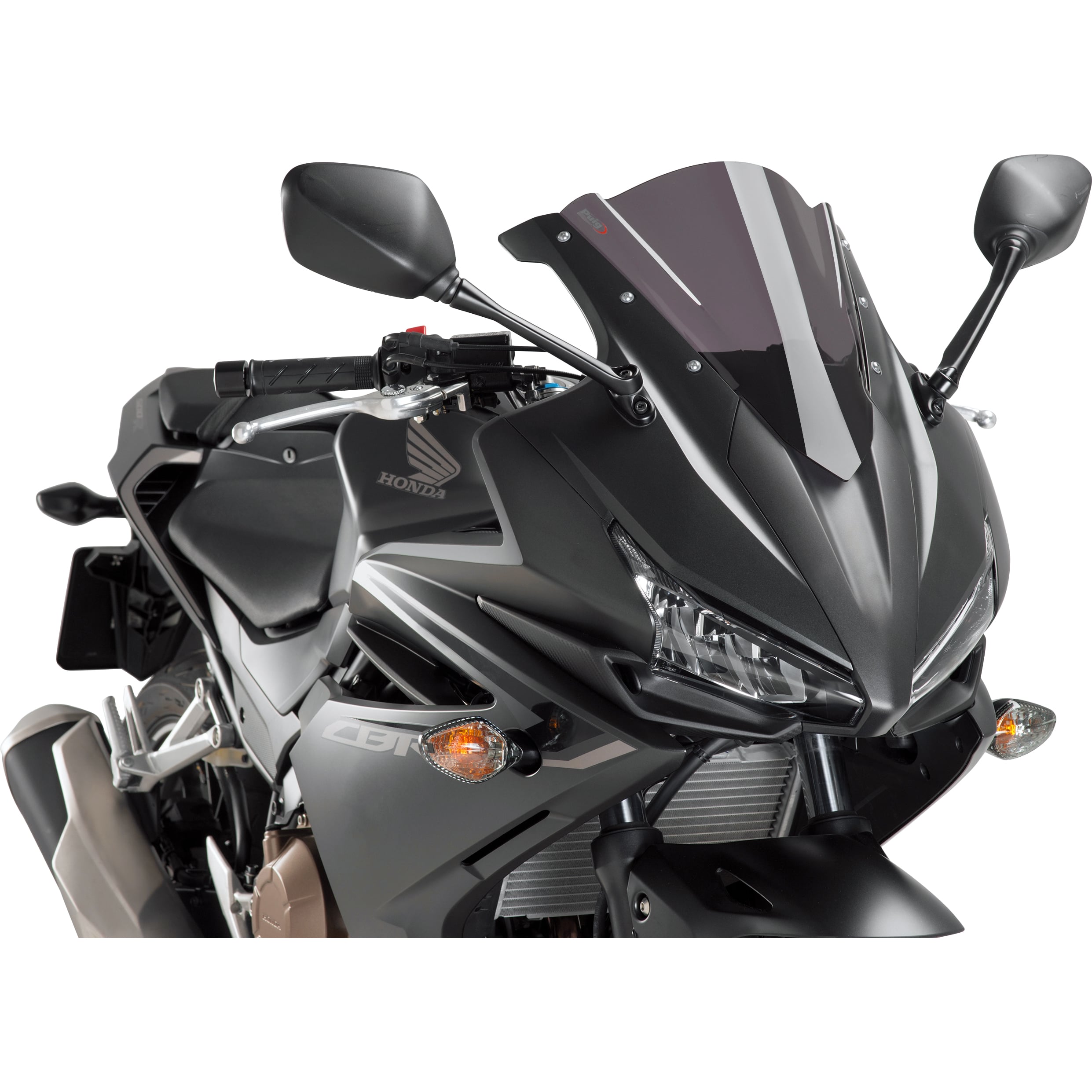 Puig Z-Racer Scheibe stark getönt für Honda CBR 500 R 2016-2018 - Motorradteile & Ersatzteile - Anbauteile