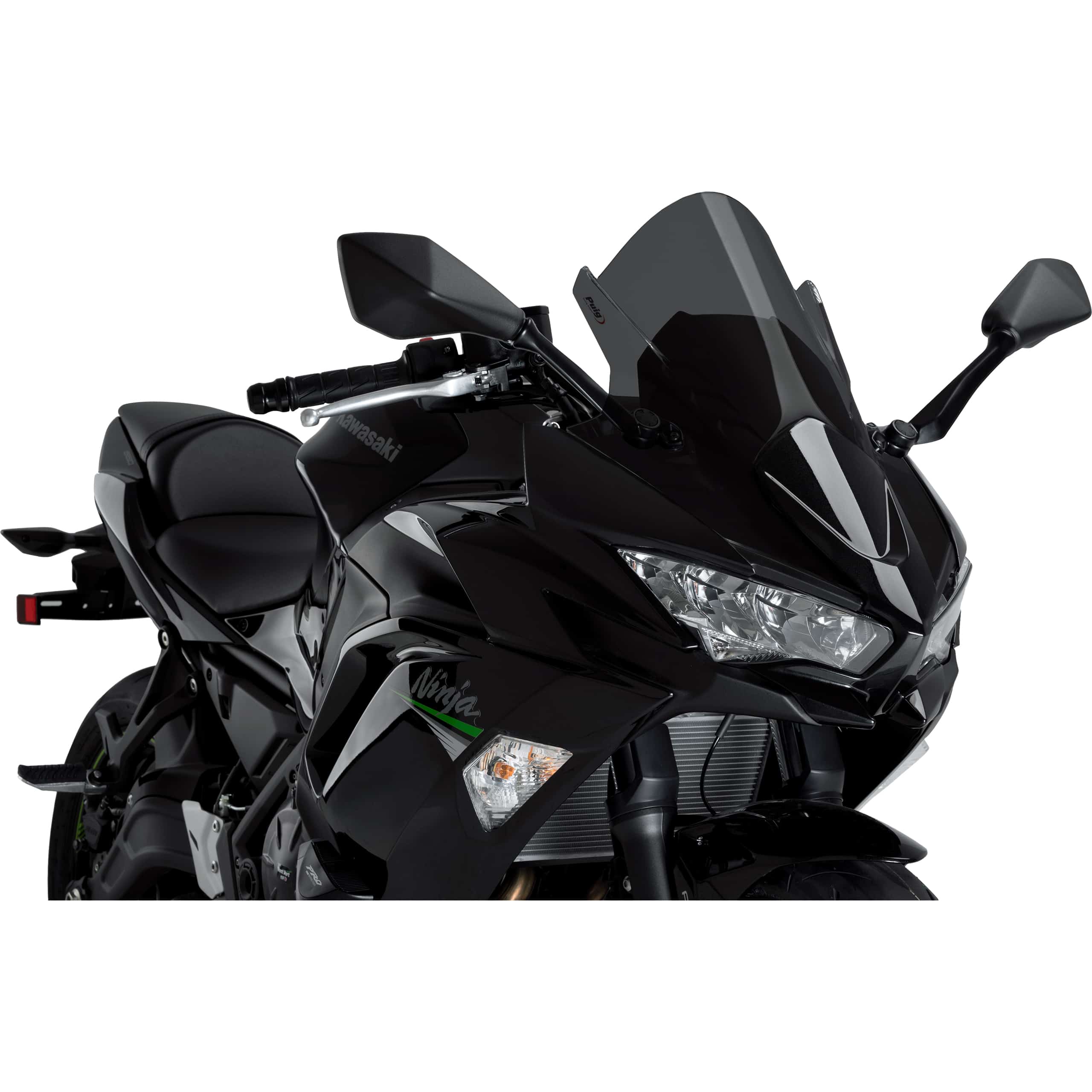 Puig Z-Racer Scheibe stark getönt für Kawasaki Ninja 650 2020- - Motorradteile & Ersatzteile - Anbauteile