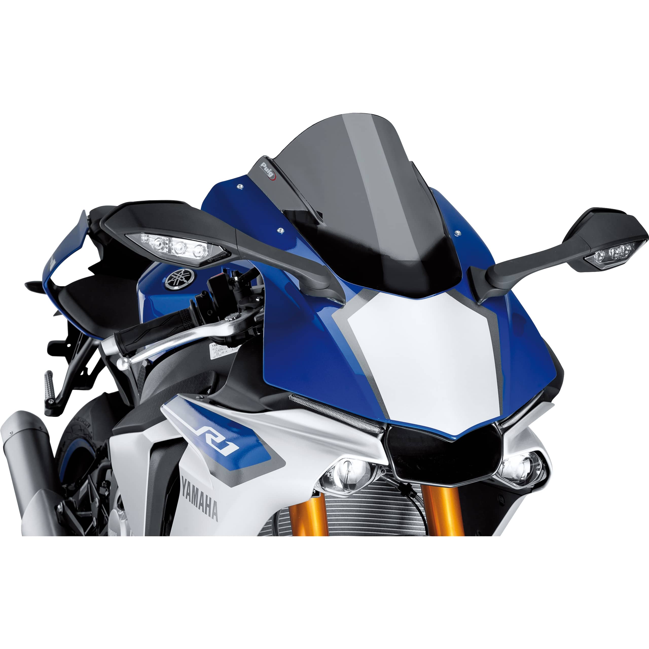 Puig Z-Racer Scheibe stark getönt für Yamaha YZF R1 /M 2015-2019 - Motorradteile & Ersatzteile - Anbauteile